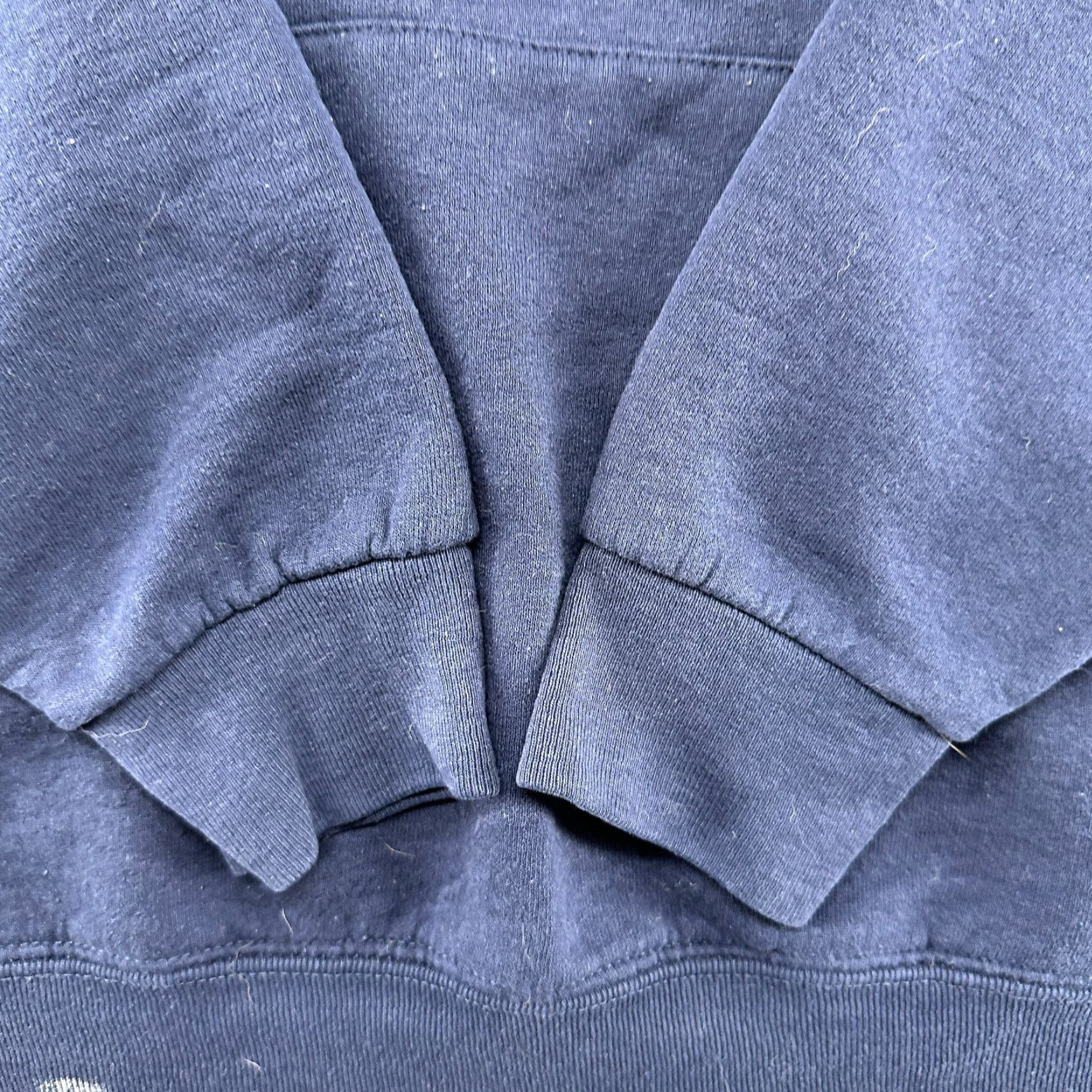 VINTAGE Supernatural Hoodie Mens M Blue Navy Pullover Got Salt Cotton Skater Y2K