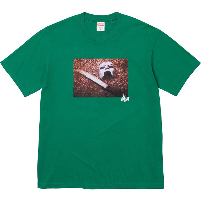 Supreme supreme x mf doom tee (lt pine) S | Grailed