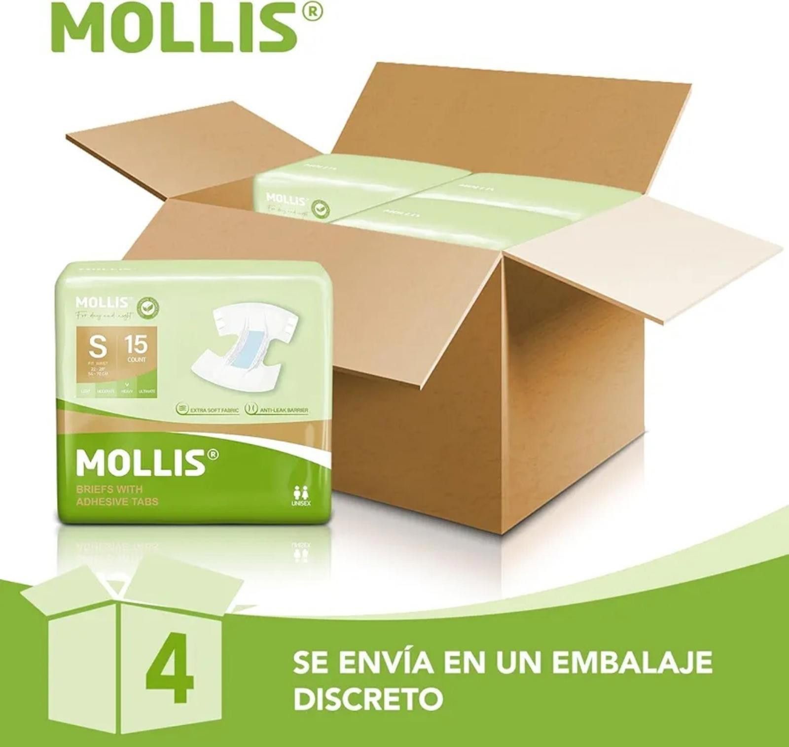 Other Adult Diapers Unisex, Small, 60 Count (4 Packs) Size ONE SIZE - 2 Thumbnail