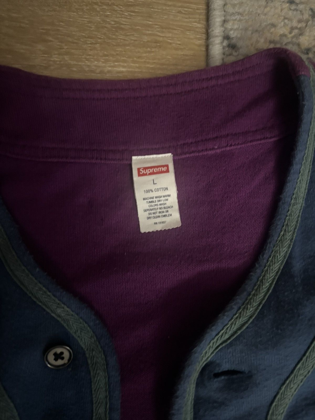 Supreme Supreme Baseball cardigan Size US L / EU 52-54 / 3 - 2 Thumbnail