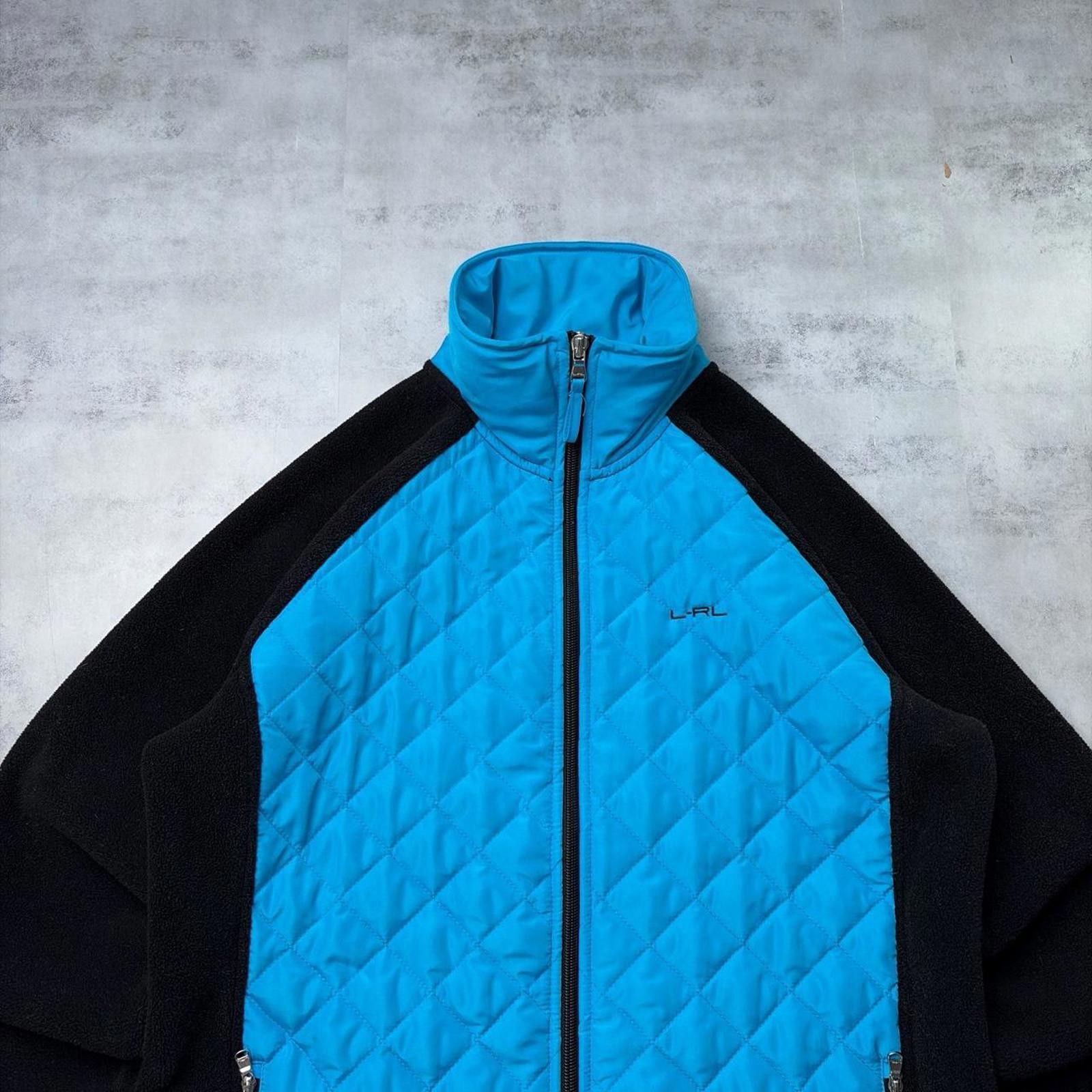 Lauren Ralph Lauren Y2K Blue L-RL Ralph Lauren Active Quilted Fleece Jacket Size L / US 10 / IT 46 - 3 Thumbnail