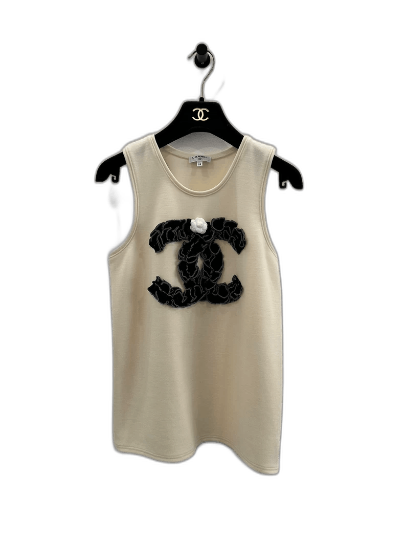 Chanel Chanel Rue Cambon Series Classic Camellia Embroidered Doubl Size XS / US 0-2 / IT 36-38 - 1 Thumbnail