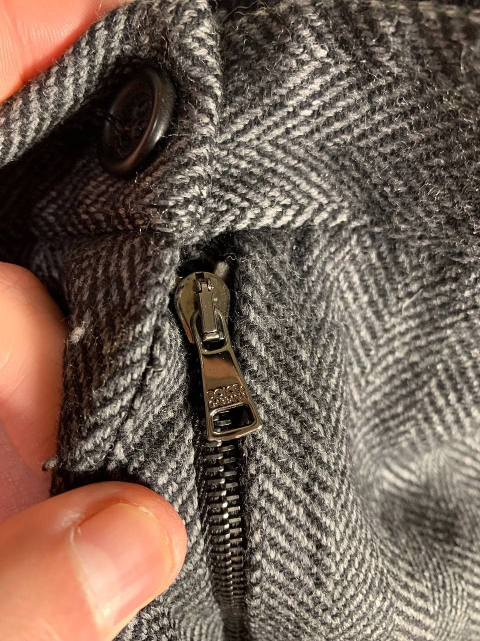 Dolce & Gabbana × Vintage VERY RARE DOLCE & GABBANA WOOL DESIGNER SUIT PANTS FASHION Size 30" / US 8 / IT 44 - 6 Thumbnail