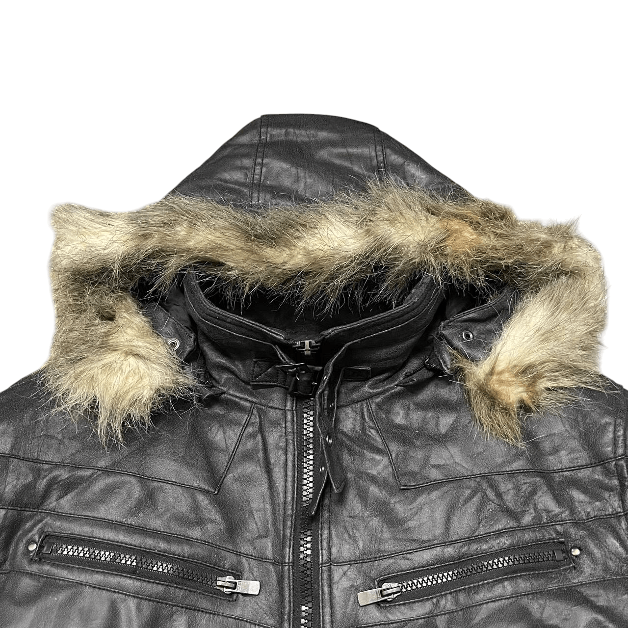 14th Addiction Vintage Bareback Realdress Puffer Fur Jacket Size US L / EU 52-54 / 3 - 5 Thumbnail