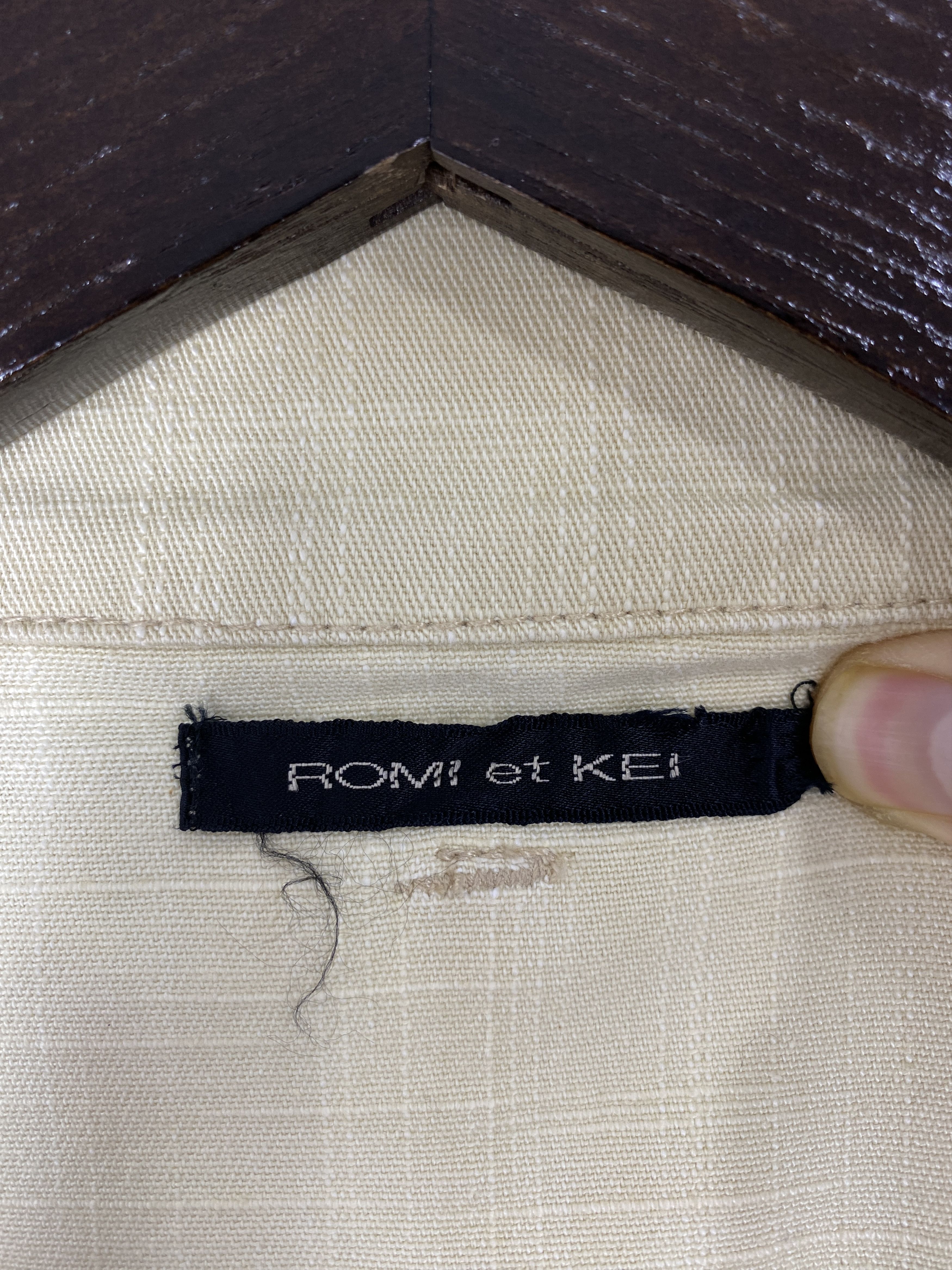 Japanese Brand Vintage Romi et KEI Button Jacket J2321 Size US M / EU 48-50 / 2 - 11 Thumbnail