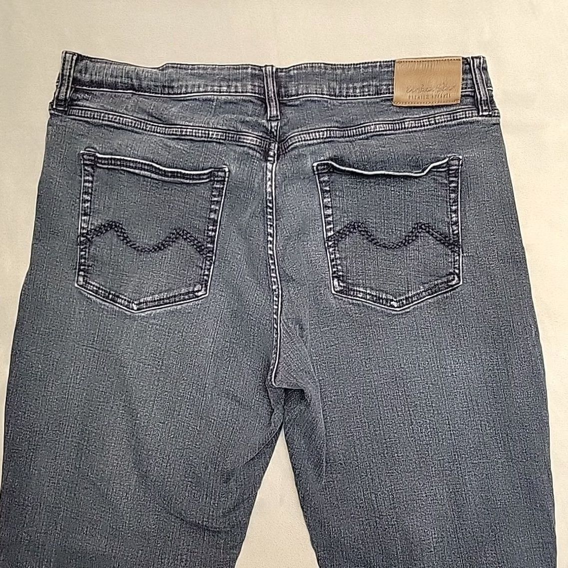 Vintage VINTAGE? No. Urban Star Jeans Men 38x32 Blue Straight Leg Denim Casual Stretch Casual Pants Shirt? Size US 38 / EU 54 - 5 Thumbnail