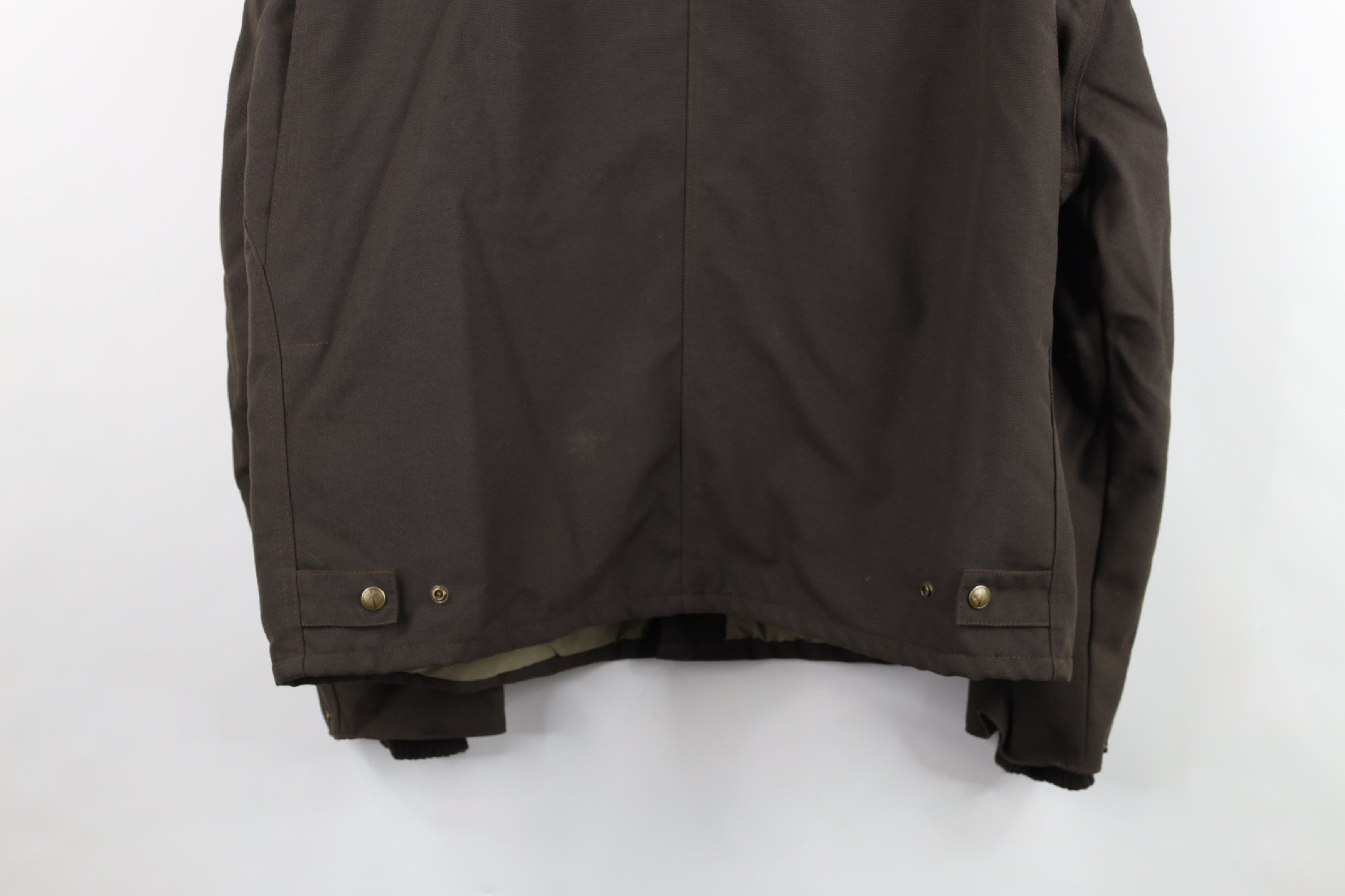 Walls Vintage 90s Walls MasterMade Bomber Jacket Dark Brown USA Size US XL / EU 56 / 4 - 16 Thumbnail