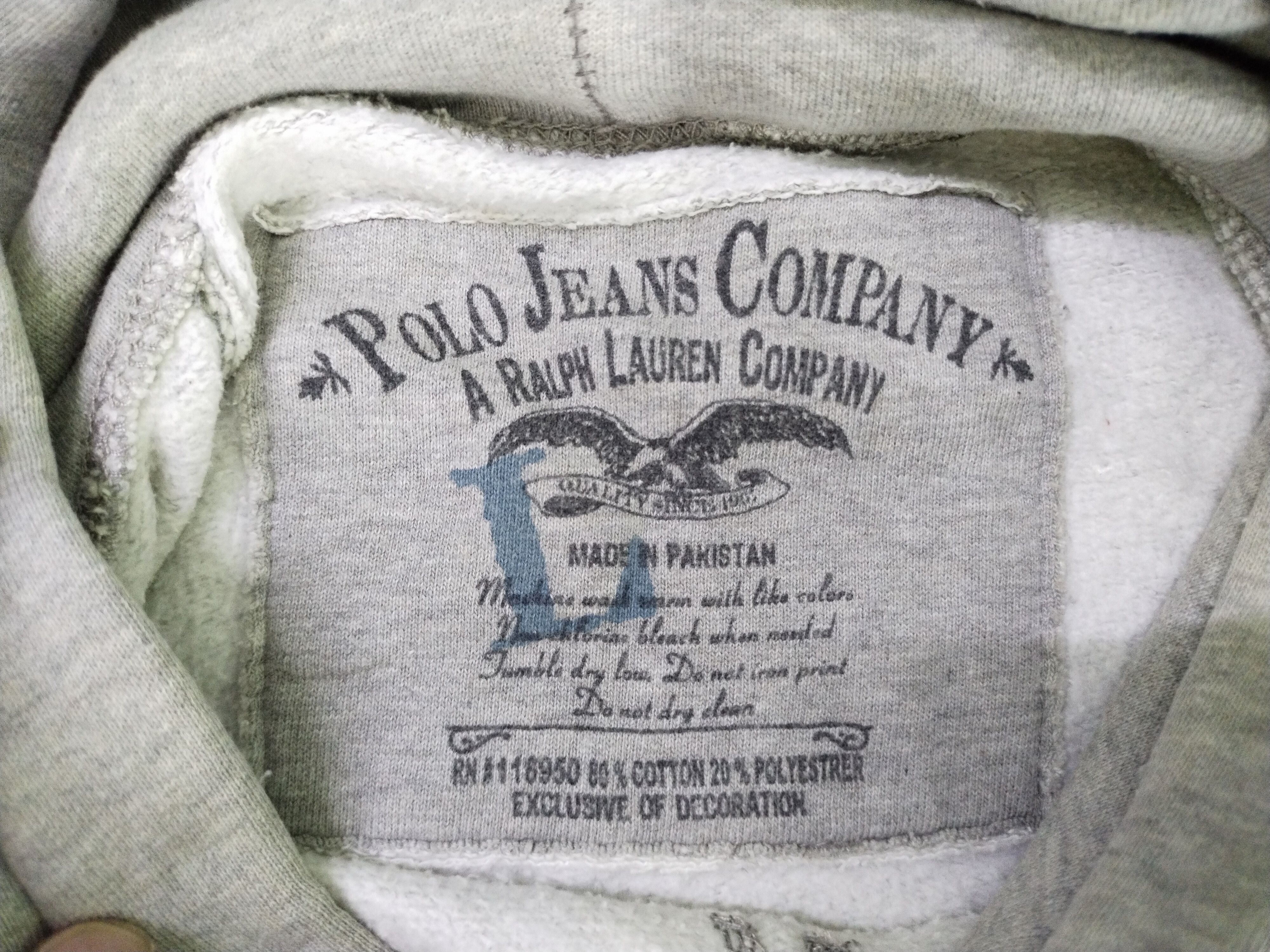 Polo Ralph Lauren × RRL Ralph Lauren × Ralph Lauren Vintage Ralph Lauren Hoodie Size US L / EU 52-54 / 3 - 10 Thumbnail