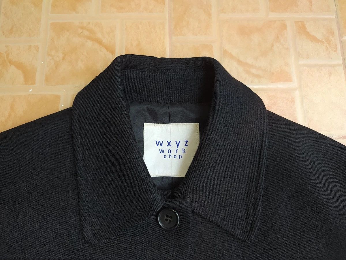 Yohji Yamamoto WXYZ BY YOHJI YAMAMOTO BLACK WOOL COAT JACKET Size M / US 6-8 / IT 42-44 - 2 Thumbnail