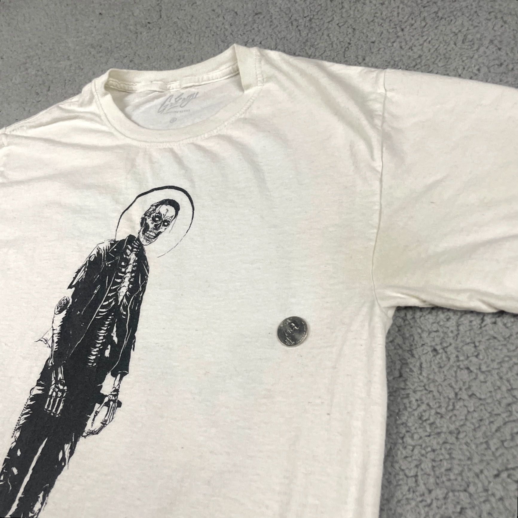 Etro VINTAGE G Eazy Shirt Adult Small White Music T-Shirt Mens Hip Hop Graphic Rare 90s Size US S / EU 44-46 / 1 - 6 Thumbnail