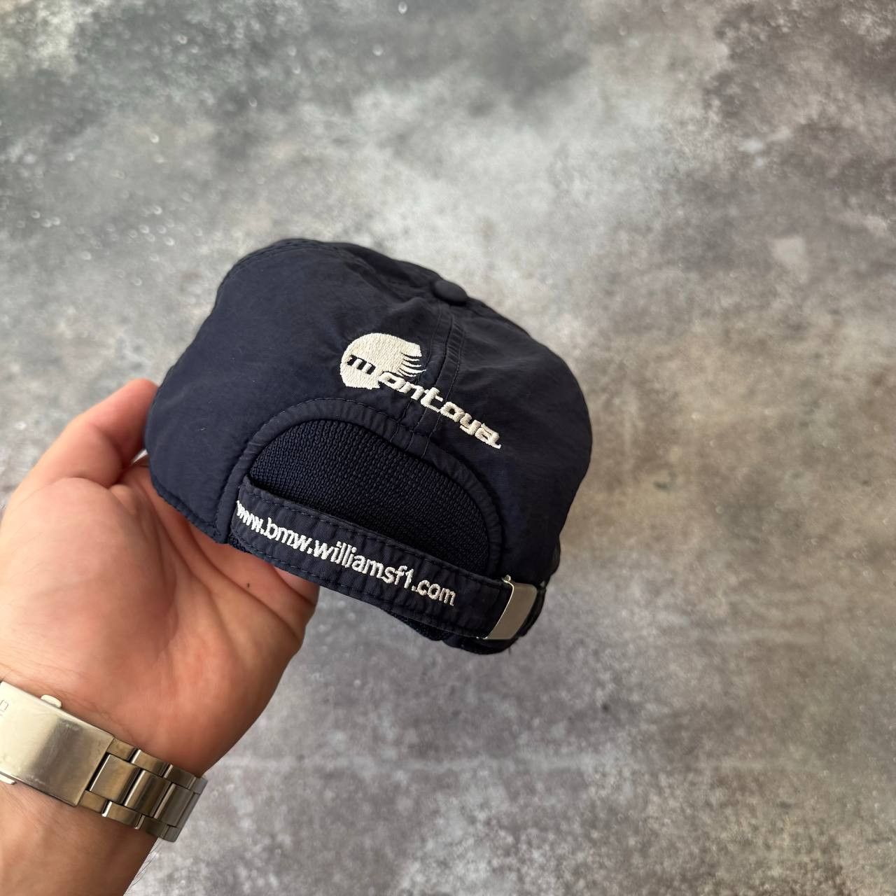 BMW BMW Vintage Williams Team F1 Formula Uno Cap Y2K Size ONE SIZE - 5 Thumbnail