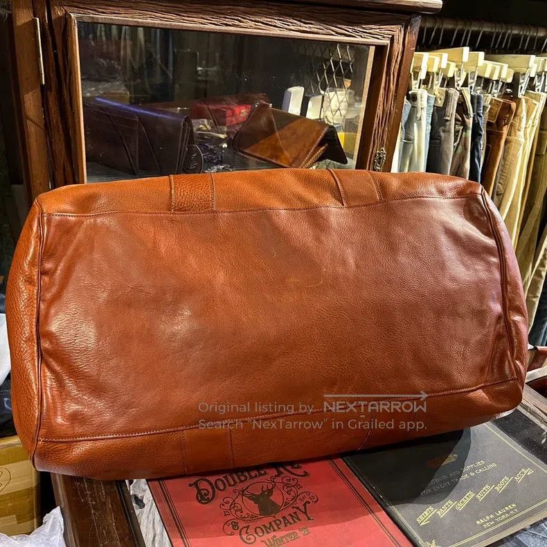 RRL Ralph Lauren RRL Ralph Lauren Full leather Boston travel bag shoulder b Size ONE SIZE - 3 Thumbnail