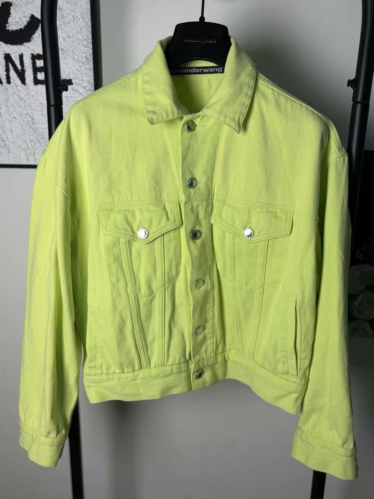 Alexander Wang Alexander Wang Denim White Light Jacket s Men Size US S / EU 44-46 / 1 - 1 Thumbnail