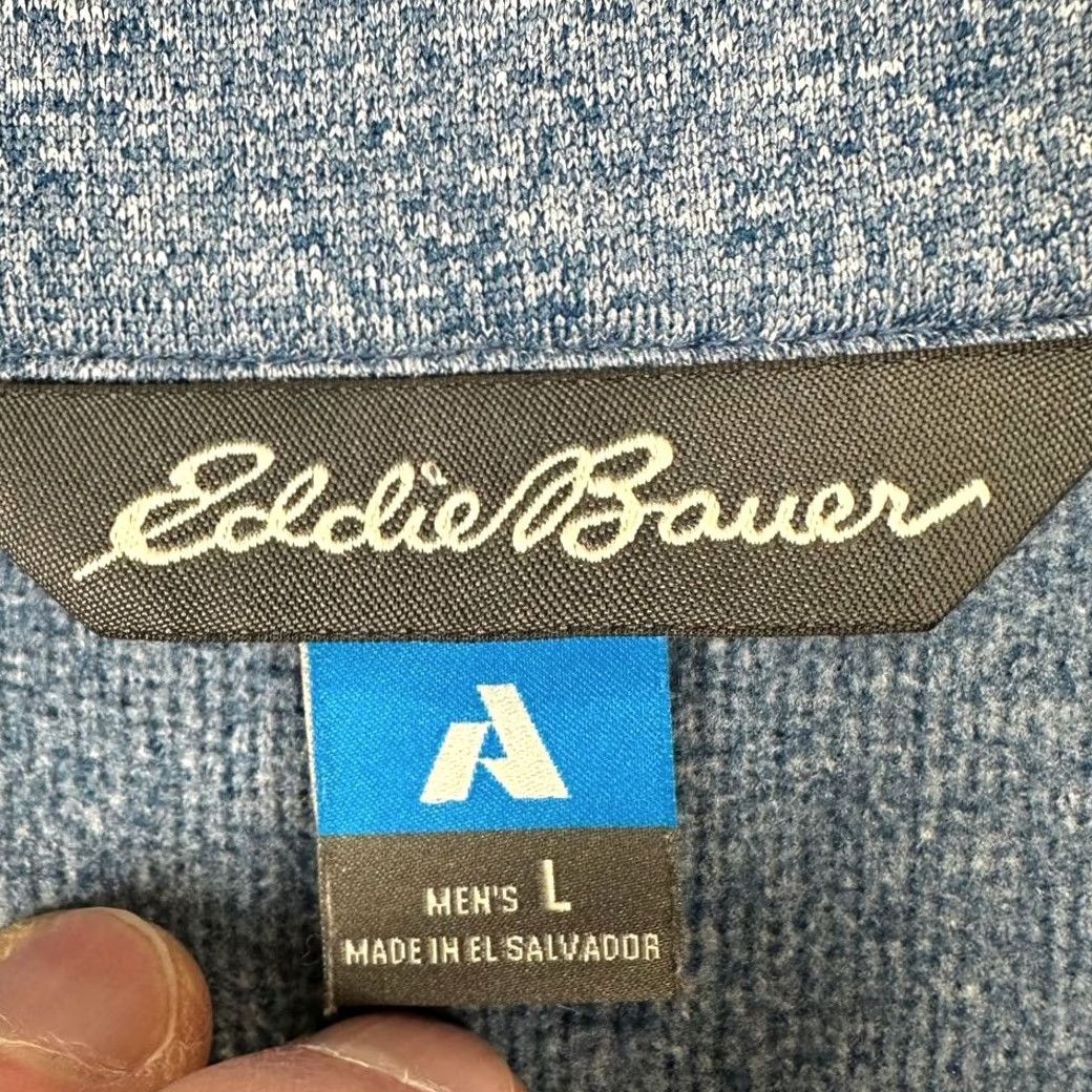 Eddie Bauer Eddie Bauer Shirt Mens L Blue First Ascent Pullover Sweatshirt Men Half Zip Fleece Line Size US L / EU 52-54 / 3 - 5 Thumbnail