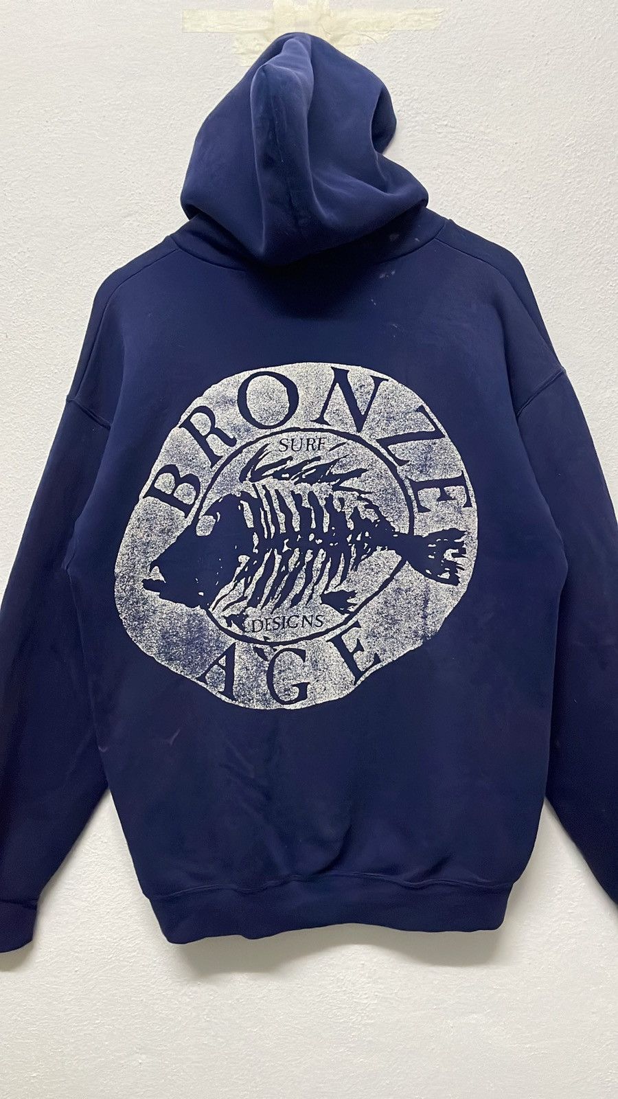 Vintage VINTAGE 90s BRONZE AGE SKATE SURF PULLOVER HOODIE Size US M / EU 48-50 / 2 - 15 Thumbnail