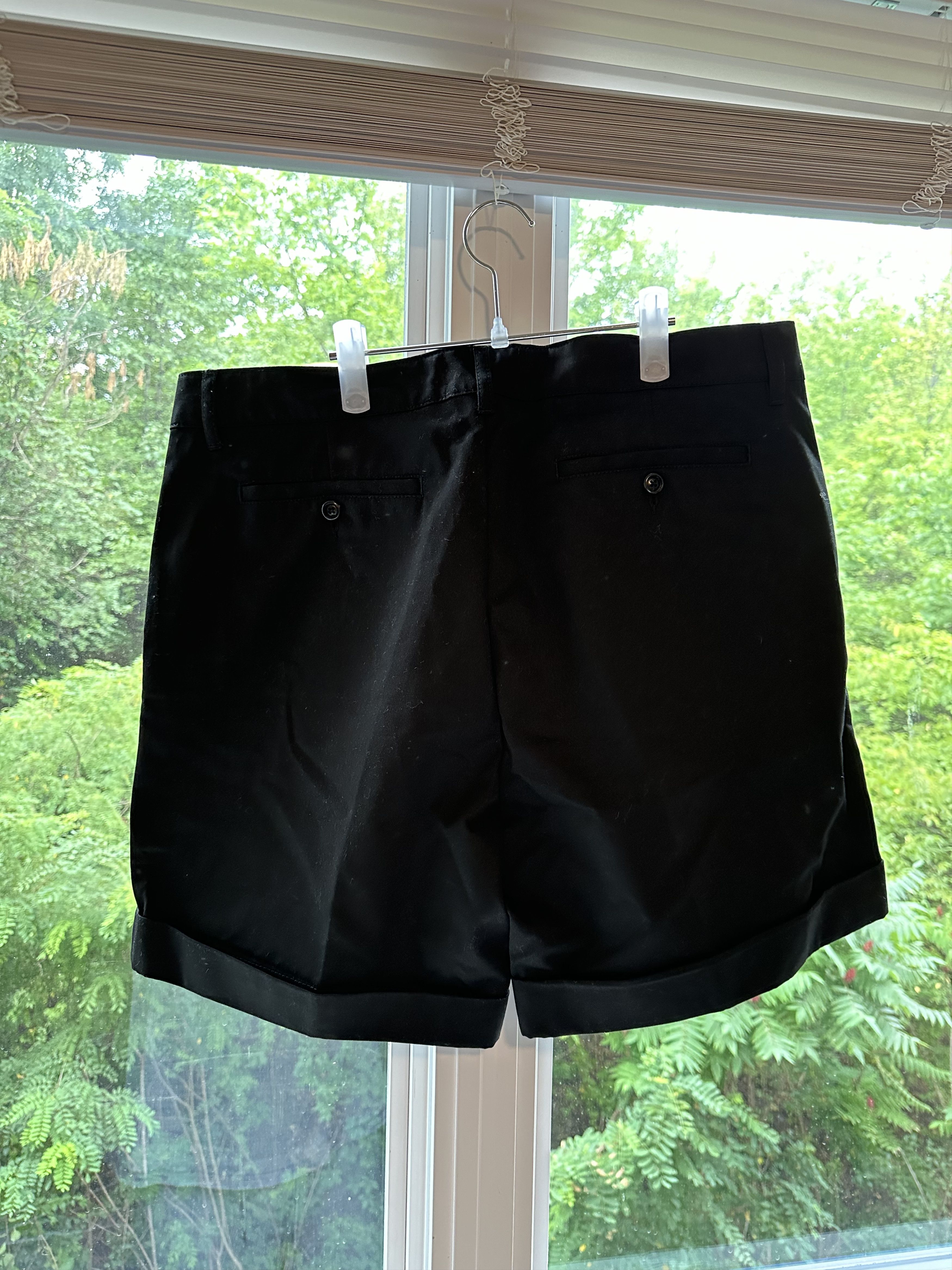 AMI Ami Paris Black Shorts Size US 36 / EU 52 - 2 Thumbnail