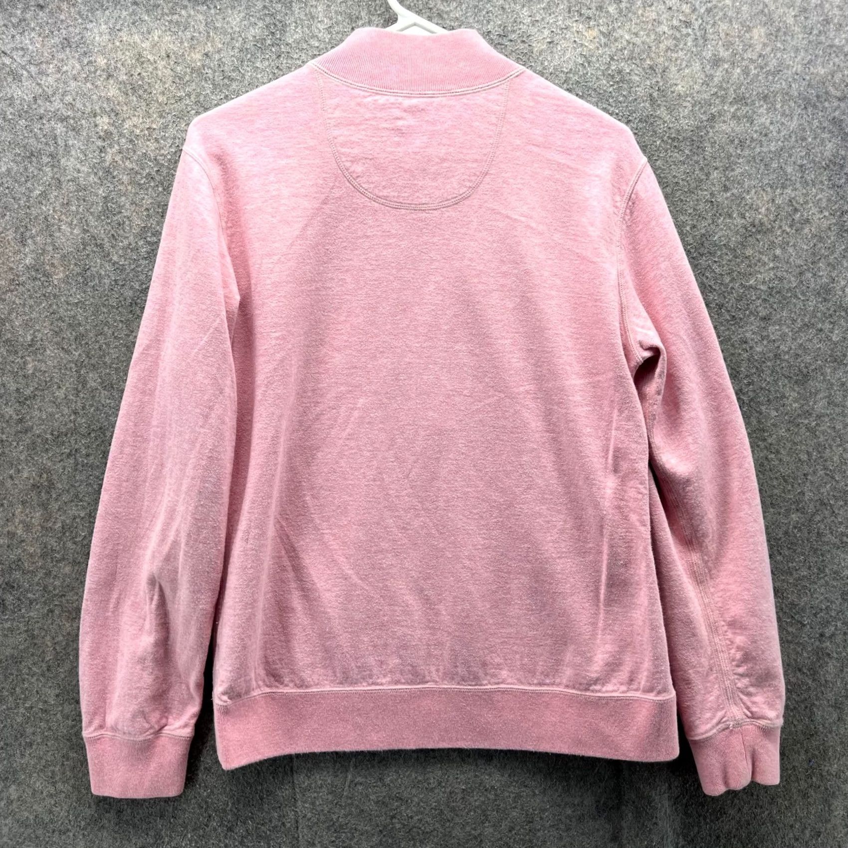 Tommy Bahama VINTAGE Tommy Bahama Sweater Womens Large Pink Reversible Half Zip Fleece Pullover Mock Neck 1/2 Zip Size L / US 10 / IT 46 - 2 Thumbnail