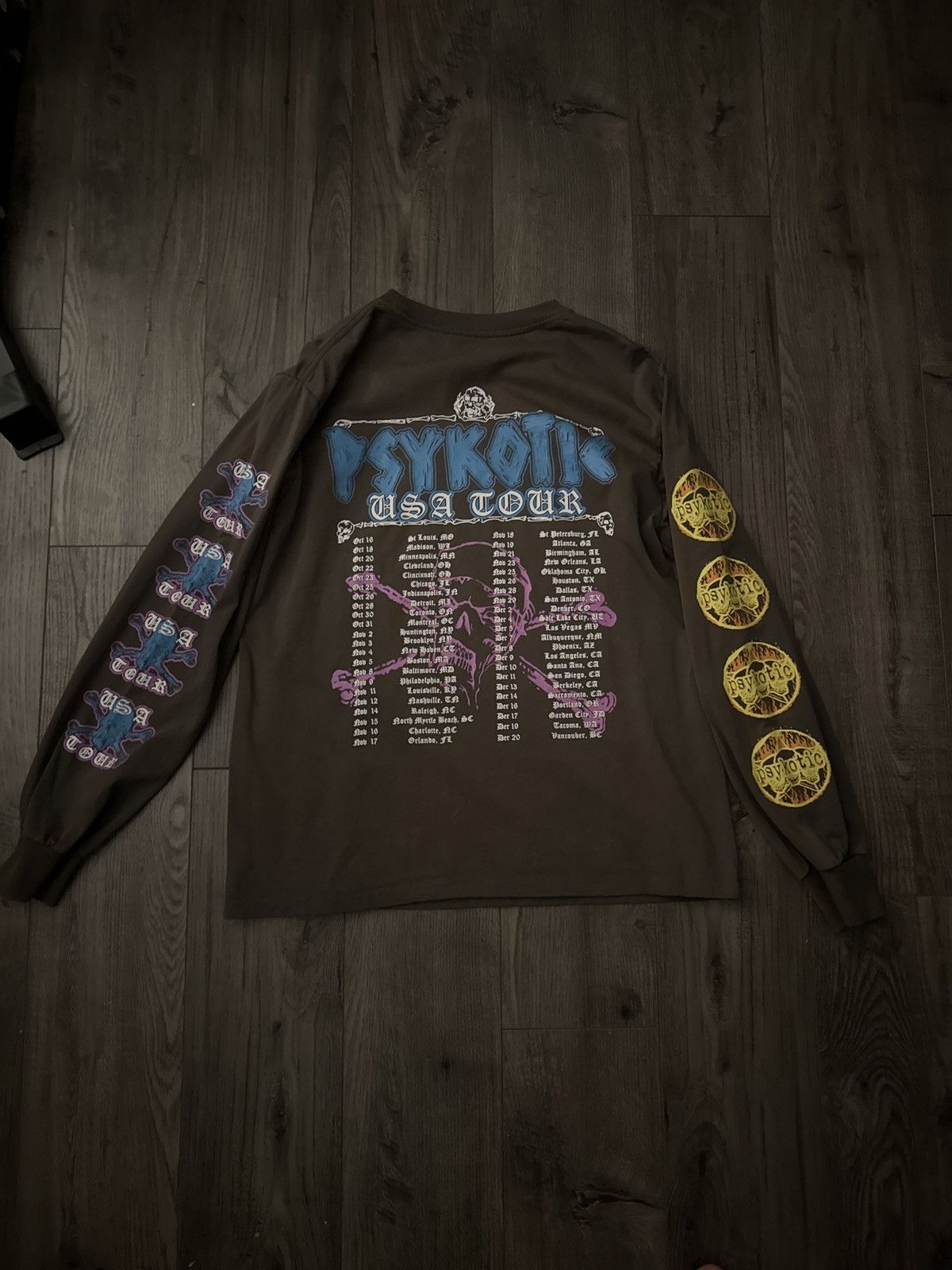 Ken Carson Osamason Psykotic Cat Longsleeve Shirt Tour Merch Size US L / EU 52-54 / 3 - 6 Thumbnail