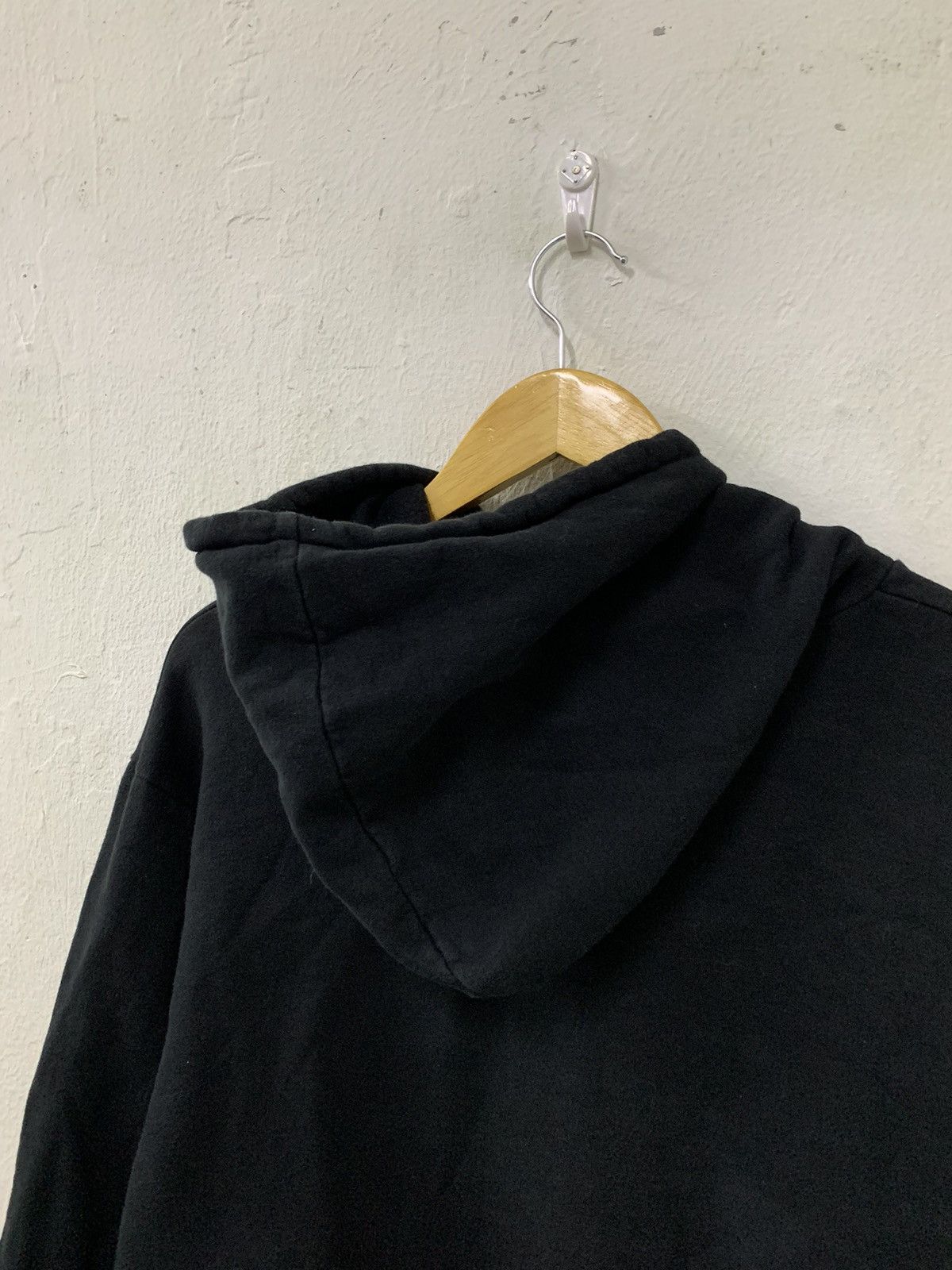 agnes b. Vintage Agnes B Black plain Hoodie Size US M / EU 48-50 / 2 - 7 Thumbnail