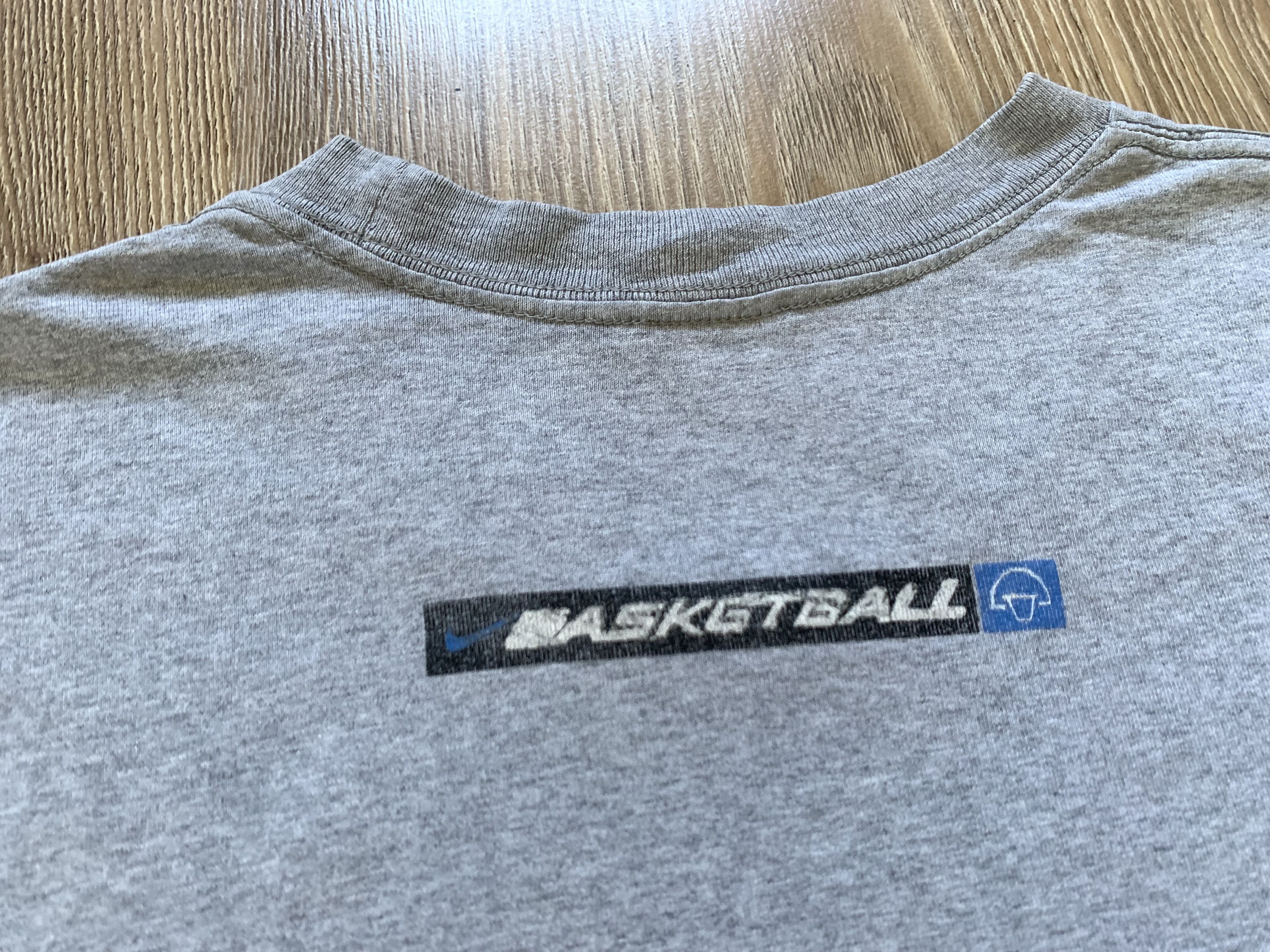 Nike × Vintage Nike Basketall Vintage Sleeveless Printed T Shirt Size US L / EU 52-54 / 3 - 7 Thumbnail