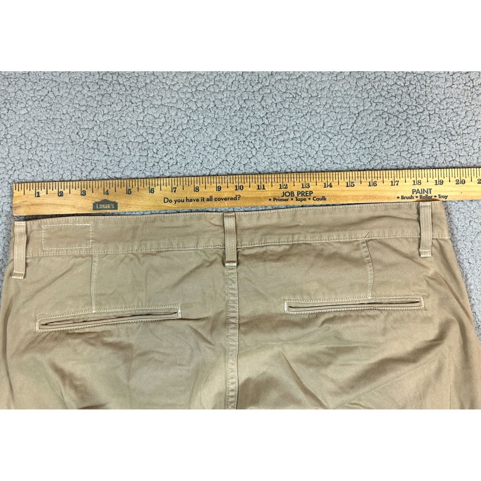 Rag & Bone rag & bone Chino Pants Slim 36x32 Beige USA 2nd Rag & Bone Fit 2 Men Casual Slim Straight Front Button Pocket Logo Pattern Solid Vintage: No Size US 36 / EU 52 - 8 Thumbnail