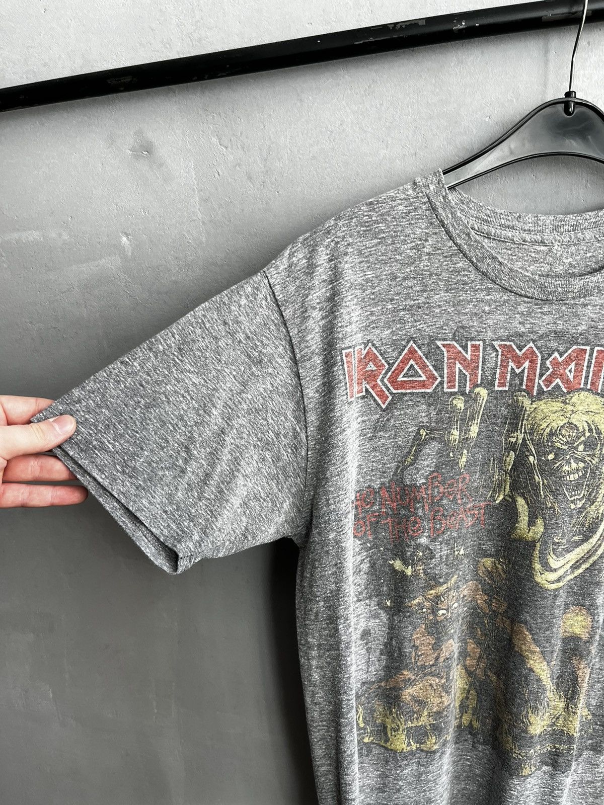 Band Tees × Iron Maiden × Vintage Iron maiden t shirt vintage Size US M / EU 48-50 / 2 - 2 Thumbnail