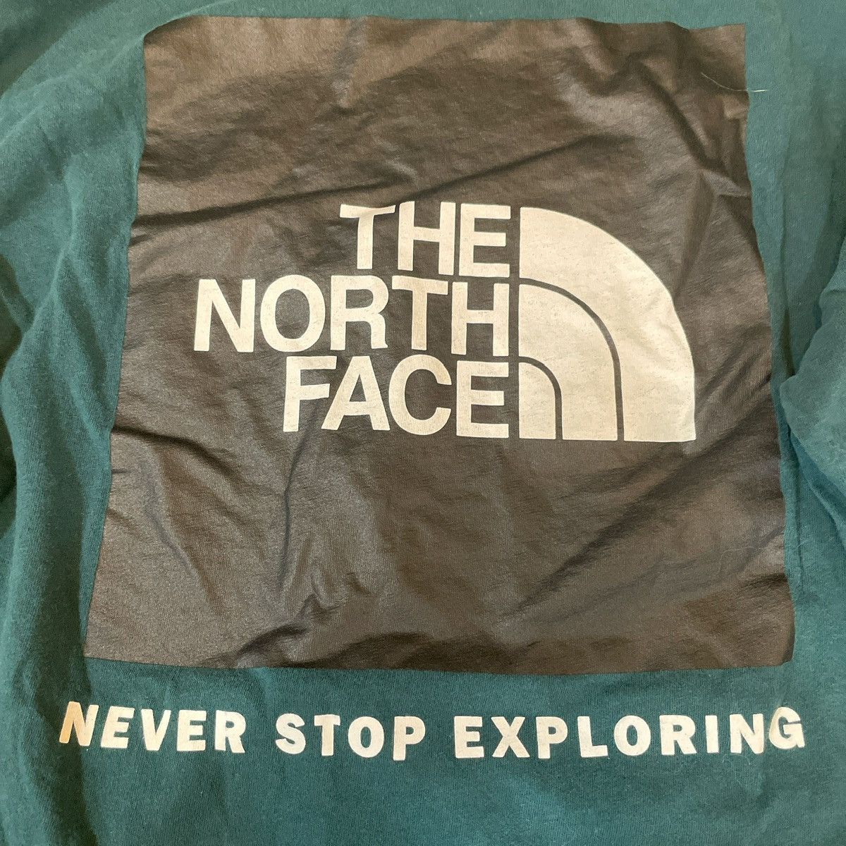 The North Face Long sleeve teal tee with black The North Face logo Size US M / EU 48-50 / 2 - 5 Thumbnail