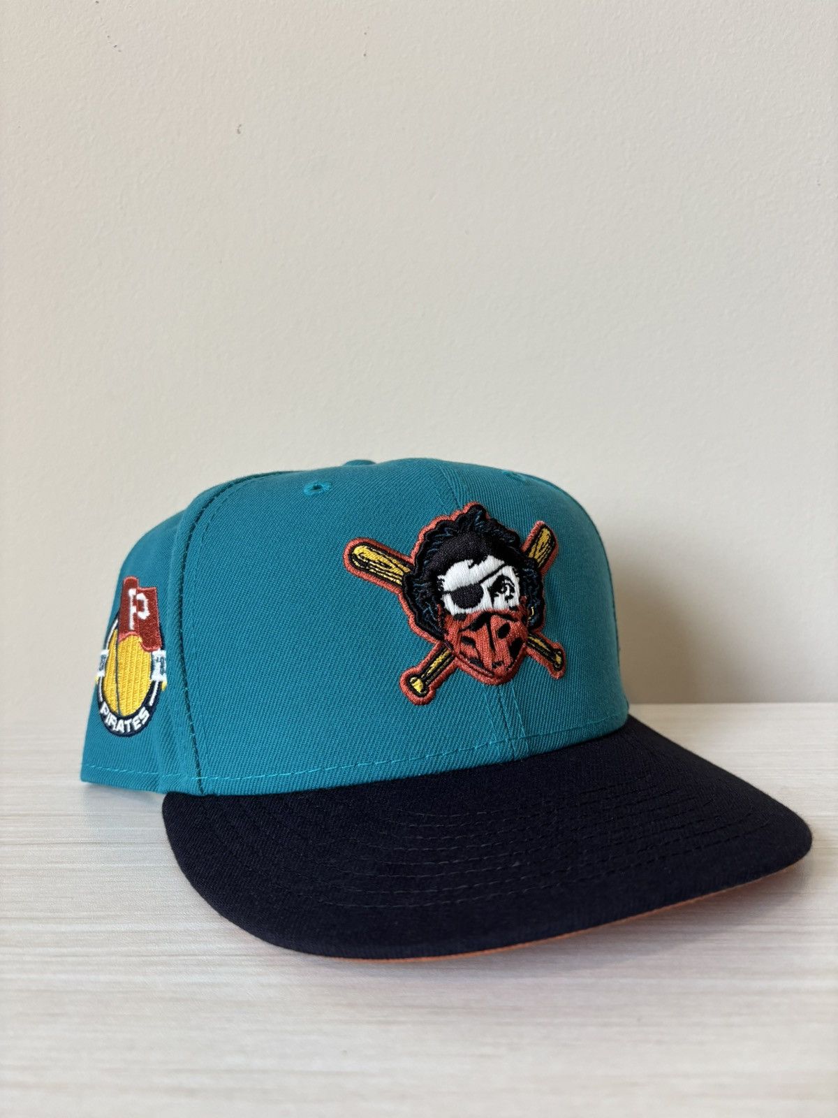 MyFitteds Pittsbrugh Pirates COVID logo Size 7 1/2 Size ONE SIZE - 1 Thumbnail