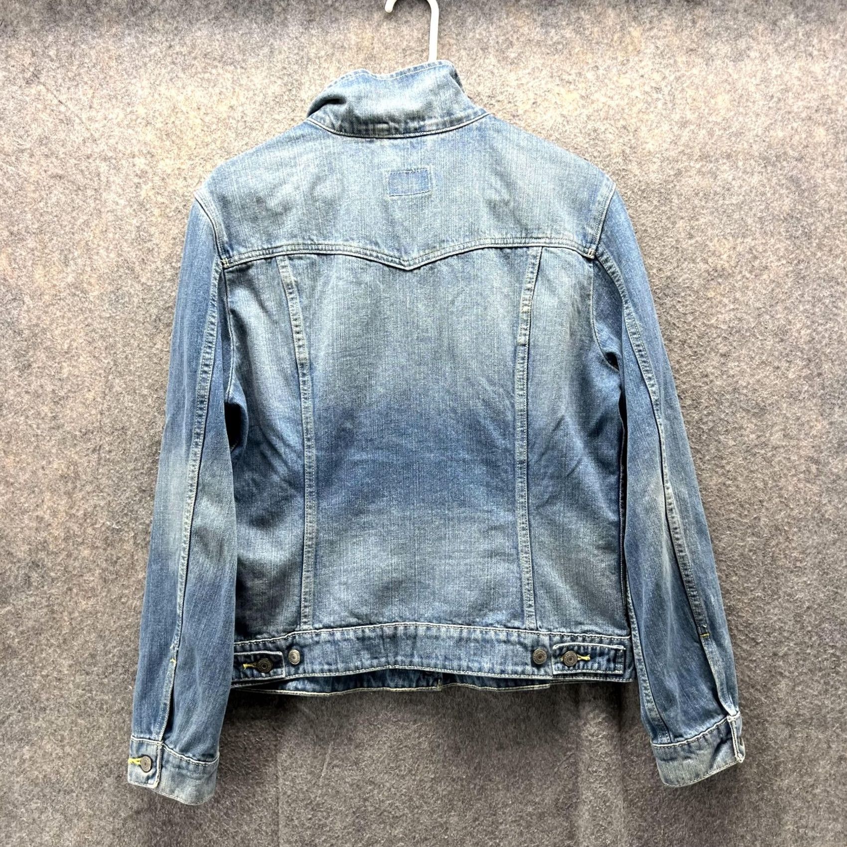 Levi's Levi'S Jacket Women Large Ladies Blue Denim Button Down Cotton Casual Vintage Size L / US 10 / IT 46 - 2 Thumbnail