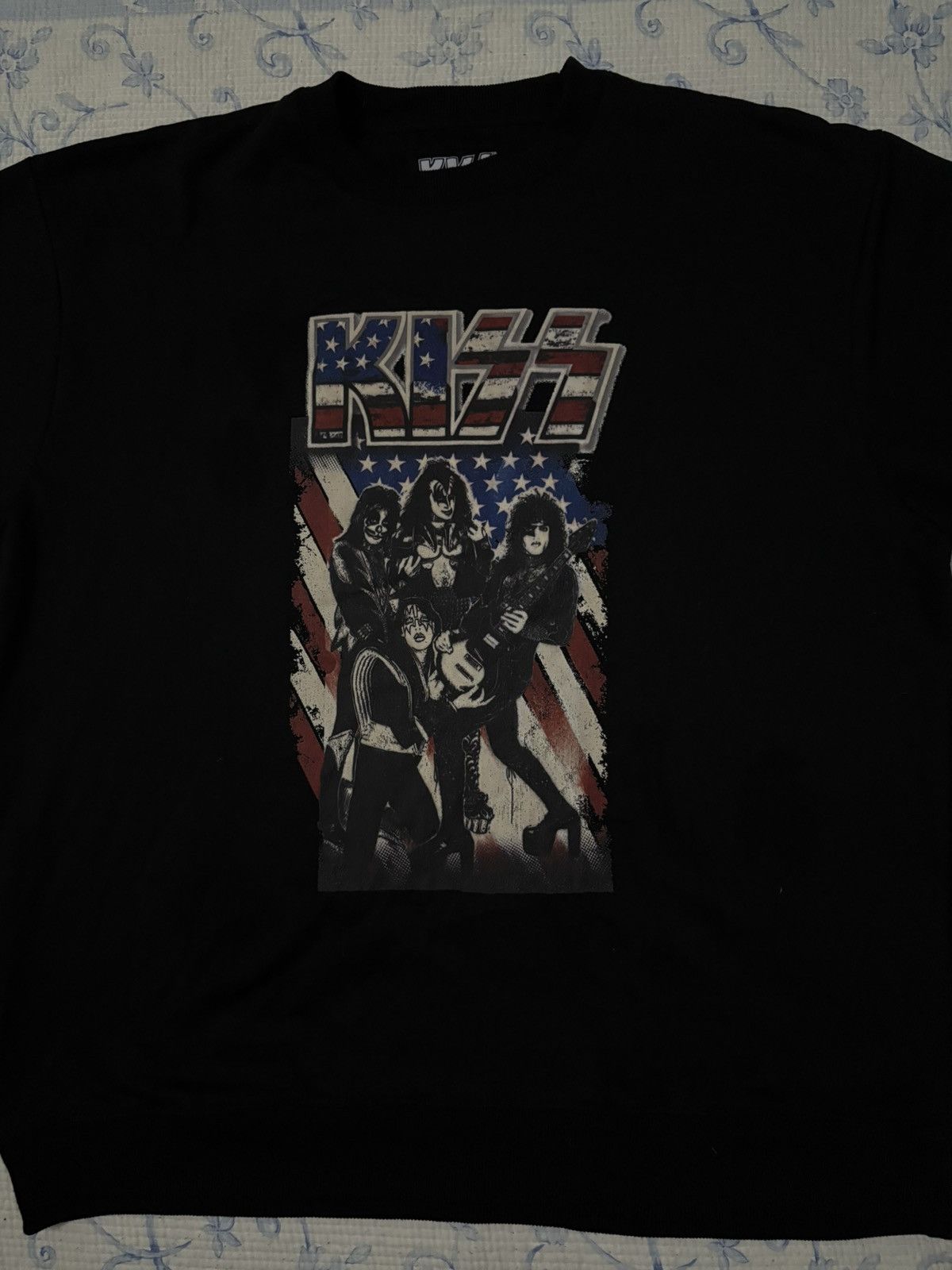 KISS Kiss Band American Flag Sweatshirt Size US L / EU 52-54 / 3 - 5 Thumbnail