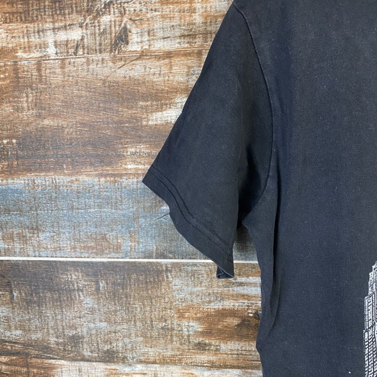 Vintage DL St Lauren 1976 Paris Black T-Shirt #C1186 Size M / US 6-8 / IT 42-44 - 7 Thumbnail