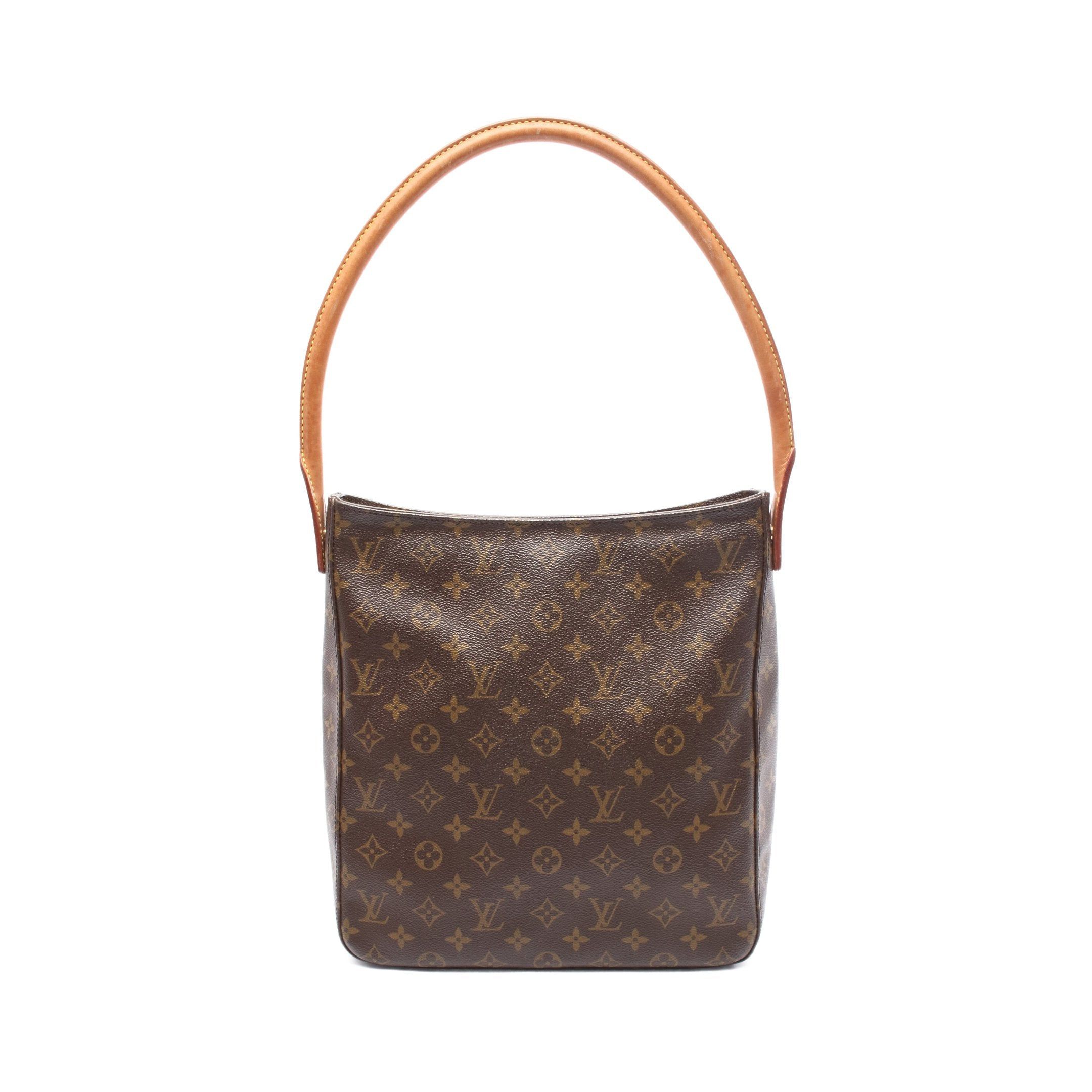 Louis Vuitton Louis Vuitton Looping Gm Monogram Shoulder Bag Leather Brown Size ONE SIZE - 1 Thumbnail