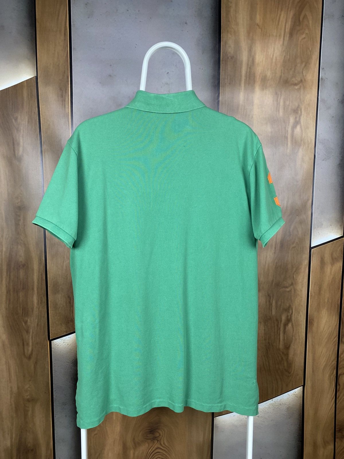 Polo Ralph Lauren 🎠Vintage 90s Polo T-Shirt Polo Ralph Lauren Racing 3 Chief🎠 Size US L / EU 52-54 / 3 - 7 Thumbnail