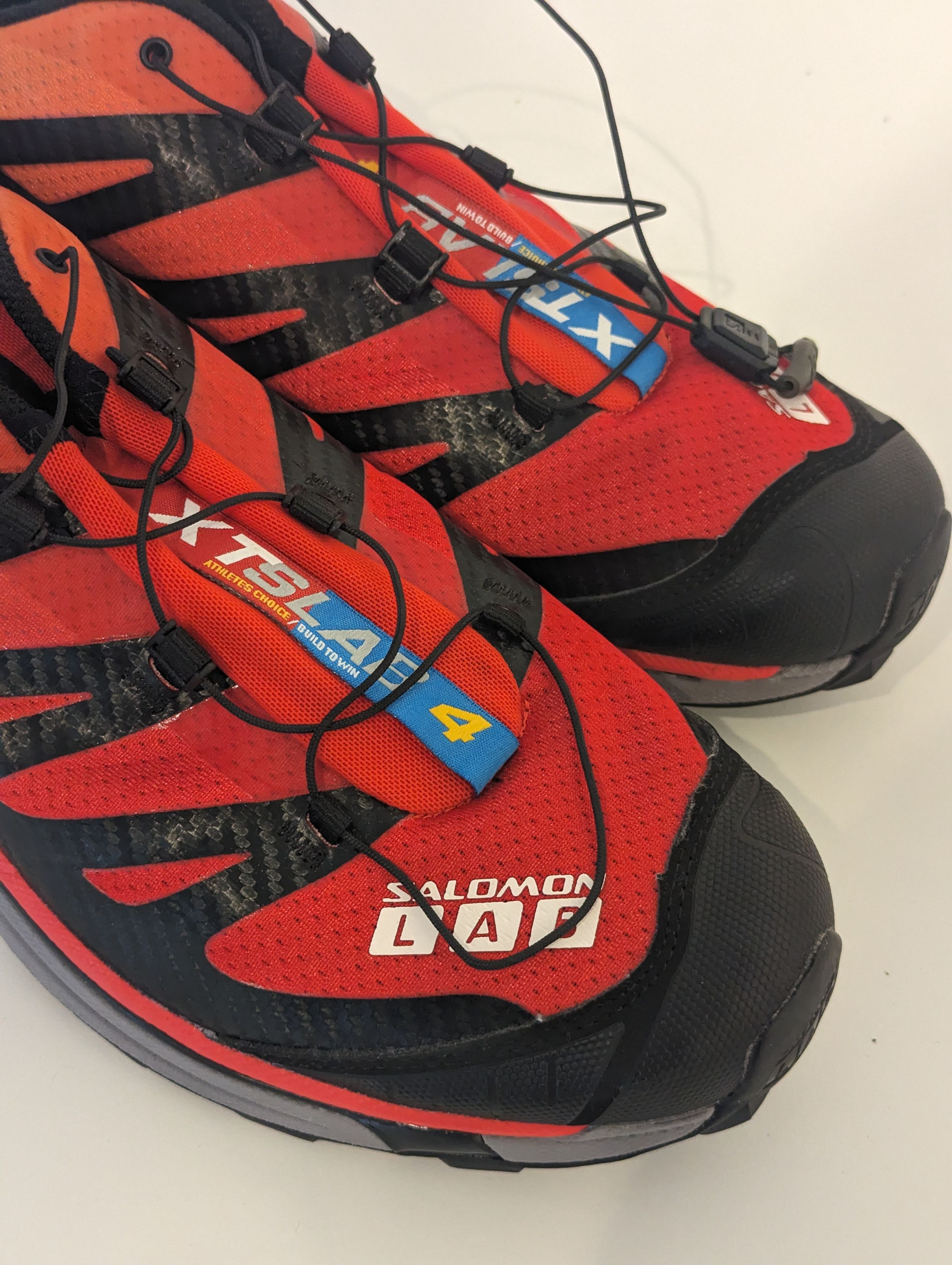 Salomon Salomon S/Lab XT-4 Adv 'Fiery Red Impact Yellow' Size US 12 / EU 45 - 6 Thumbnail