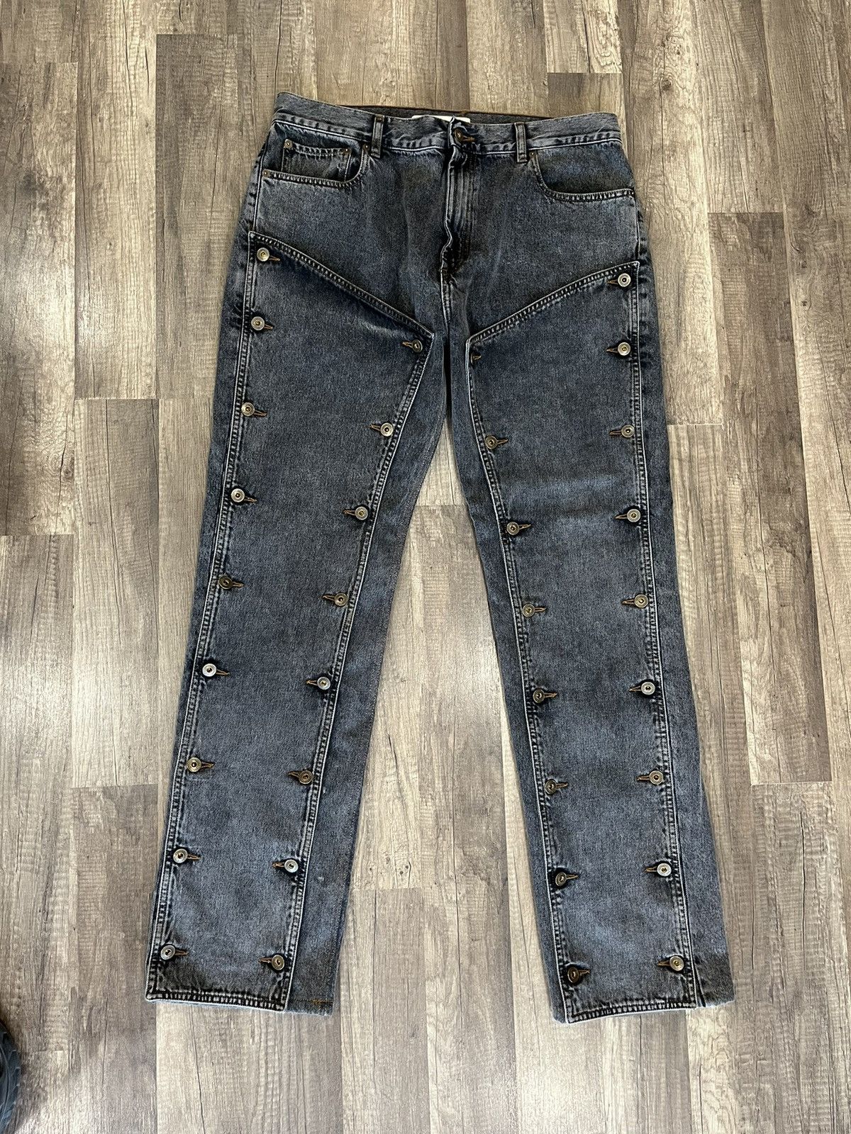 Y/Project Y/project evergreen double front denim Size US 34 / EU 50 - 1 Thumbnail