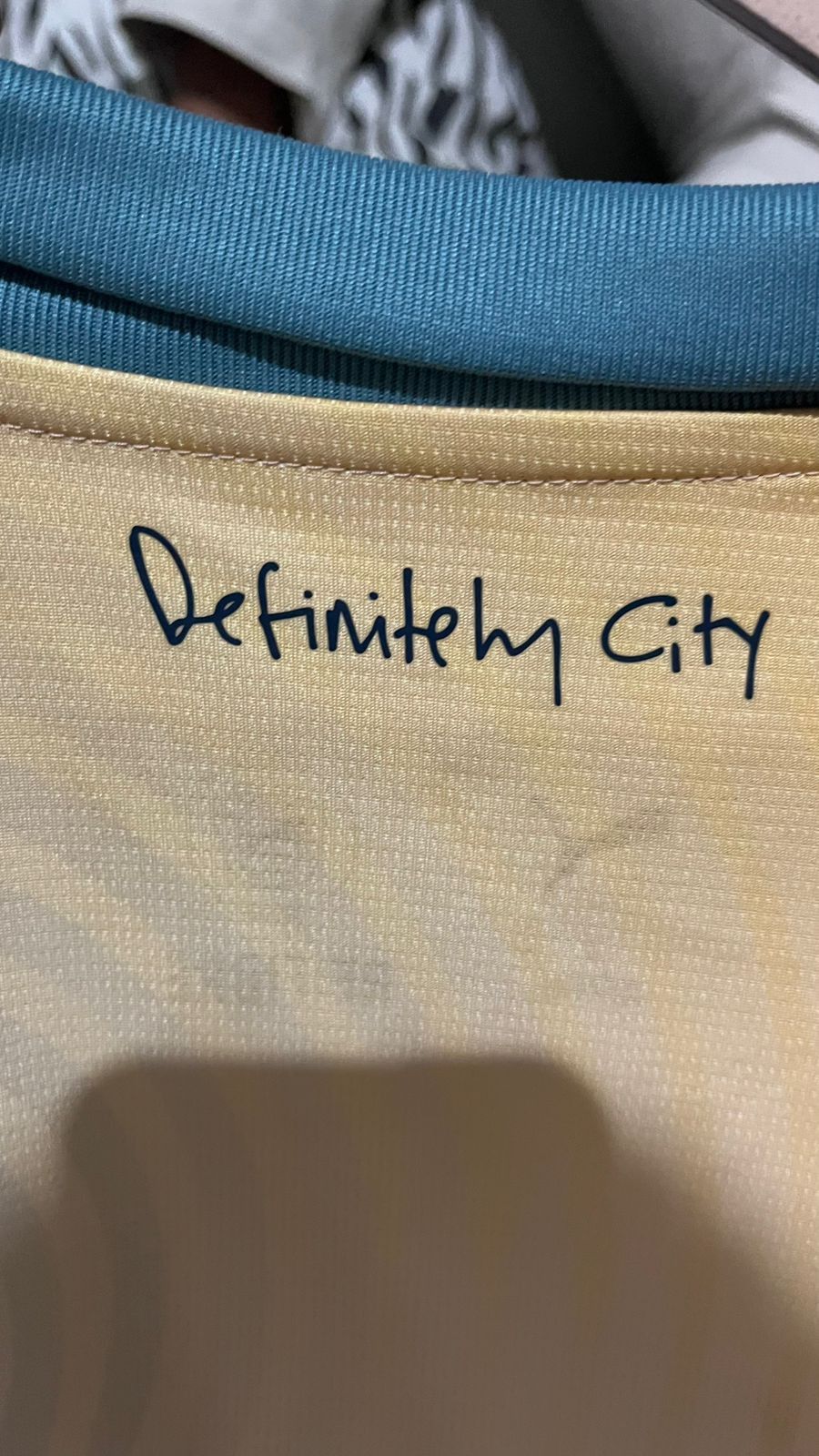 Puma Manchester City x Noel Gallagher Oasis Definitely City Shirt Size US L / EU 52-54 / 3 - 8 Thumbnail
