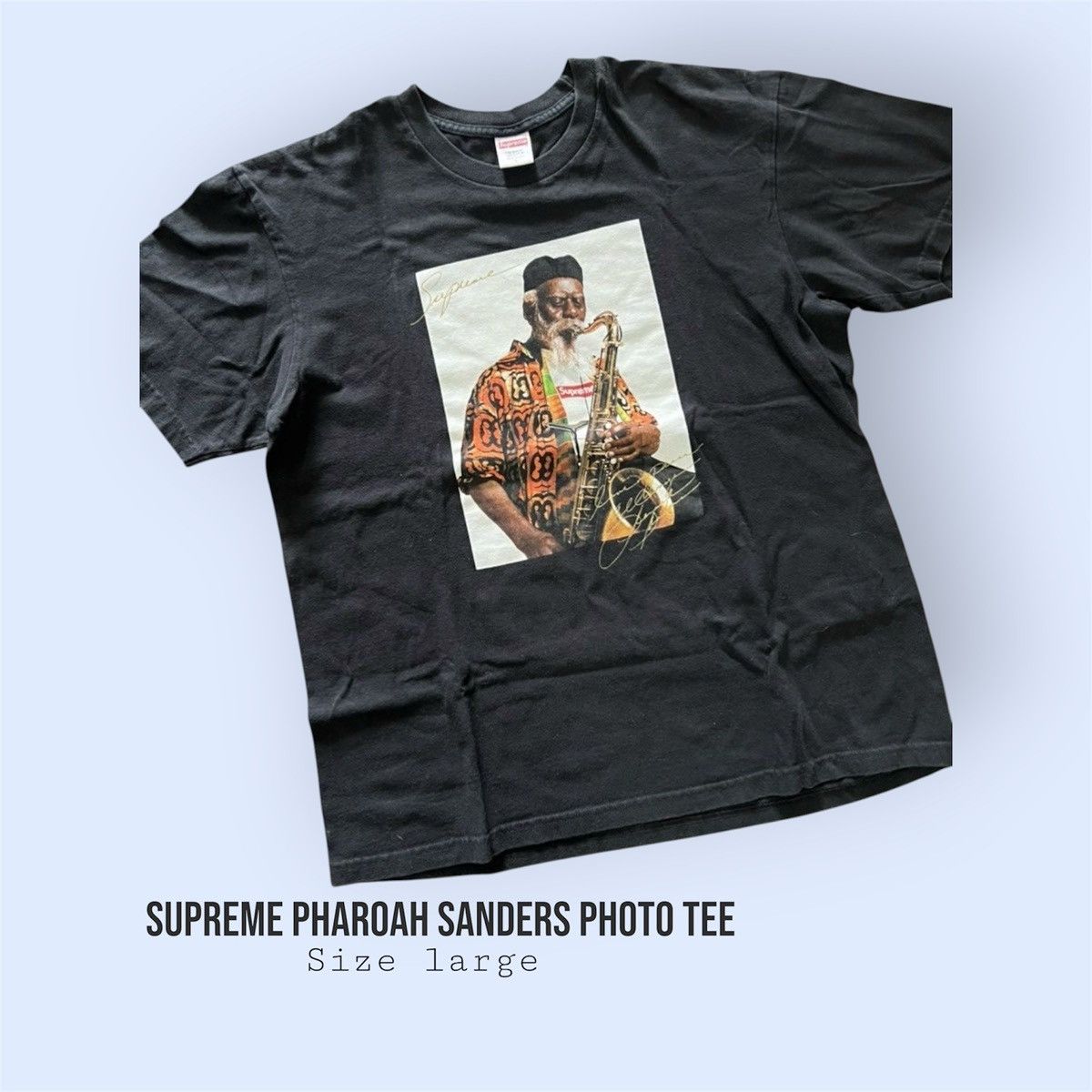 Supreme Supreme Pharoah Sanders Tee | Grailed