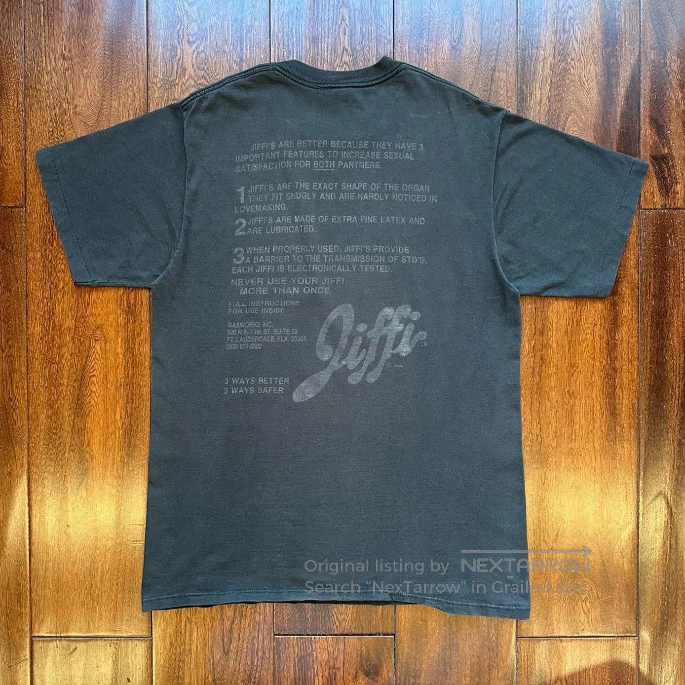Vintage Vintage 90s Jiffi Fade Tee. Size US M / EU 48-50 / 2 - 2 Thumbnail