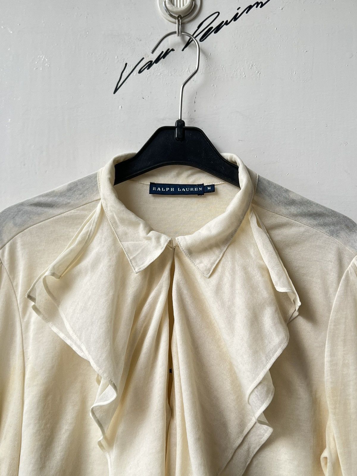 Ralph Lauren RALPH LAURENT Cream Shirt Size XS / US 0-2 / IT 36-38 - 12 Thumbnail