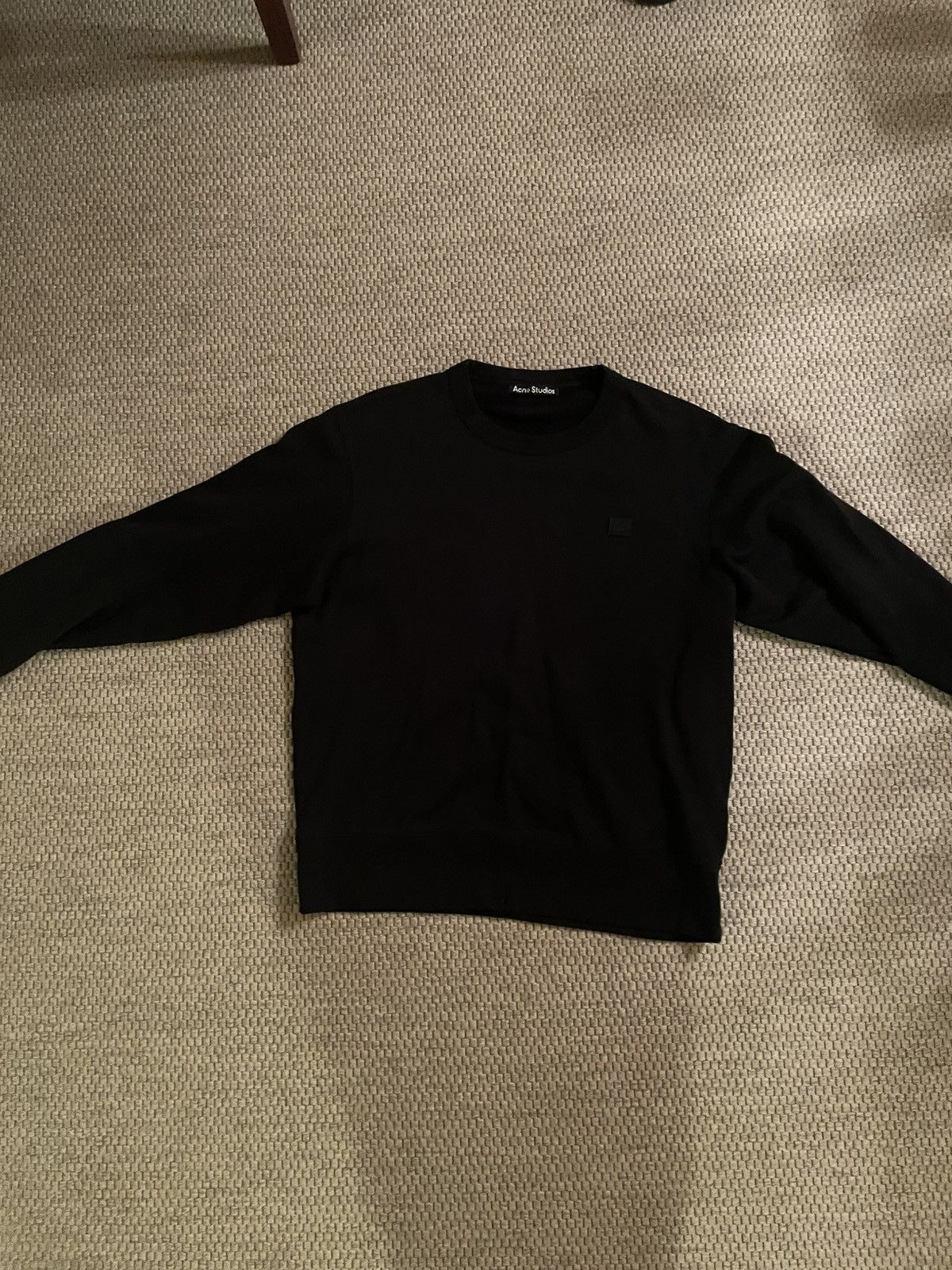 Acne Studios Acne Face Print Sweater Size US L / EU 52-54 / 3 - 1 Thumbnail