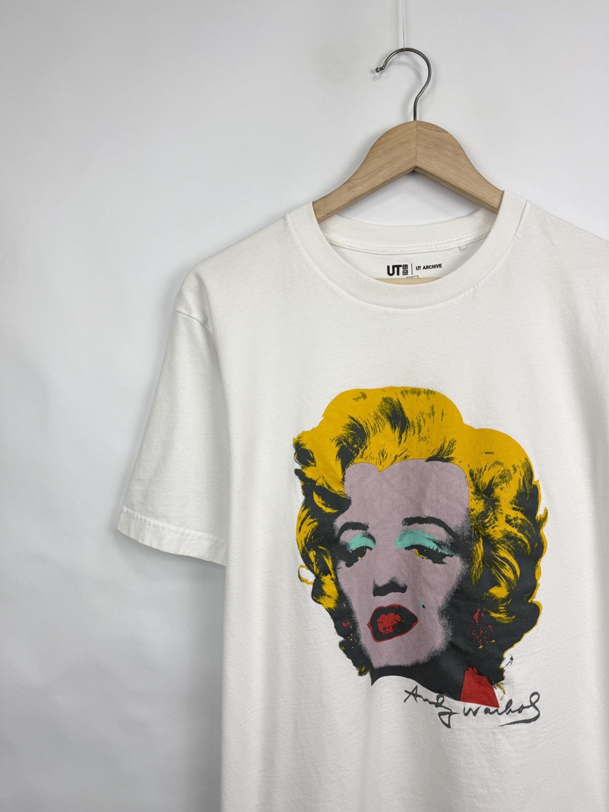 Andy Warhol × Uniqlo 🇺🇸 Y2K Andy Warhol Uniqlo Marilyn Monroe Art T-Shirt Archive Size US L / EU 52-54 / 3 - 3 Thumbnail