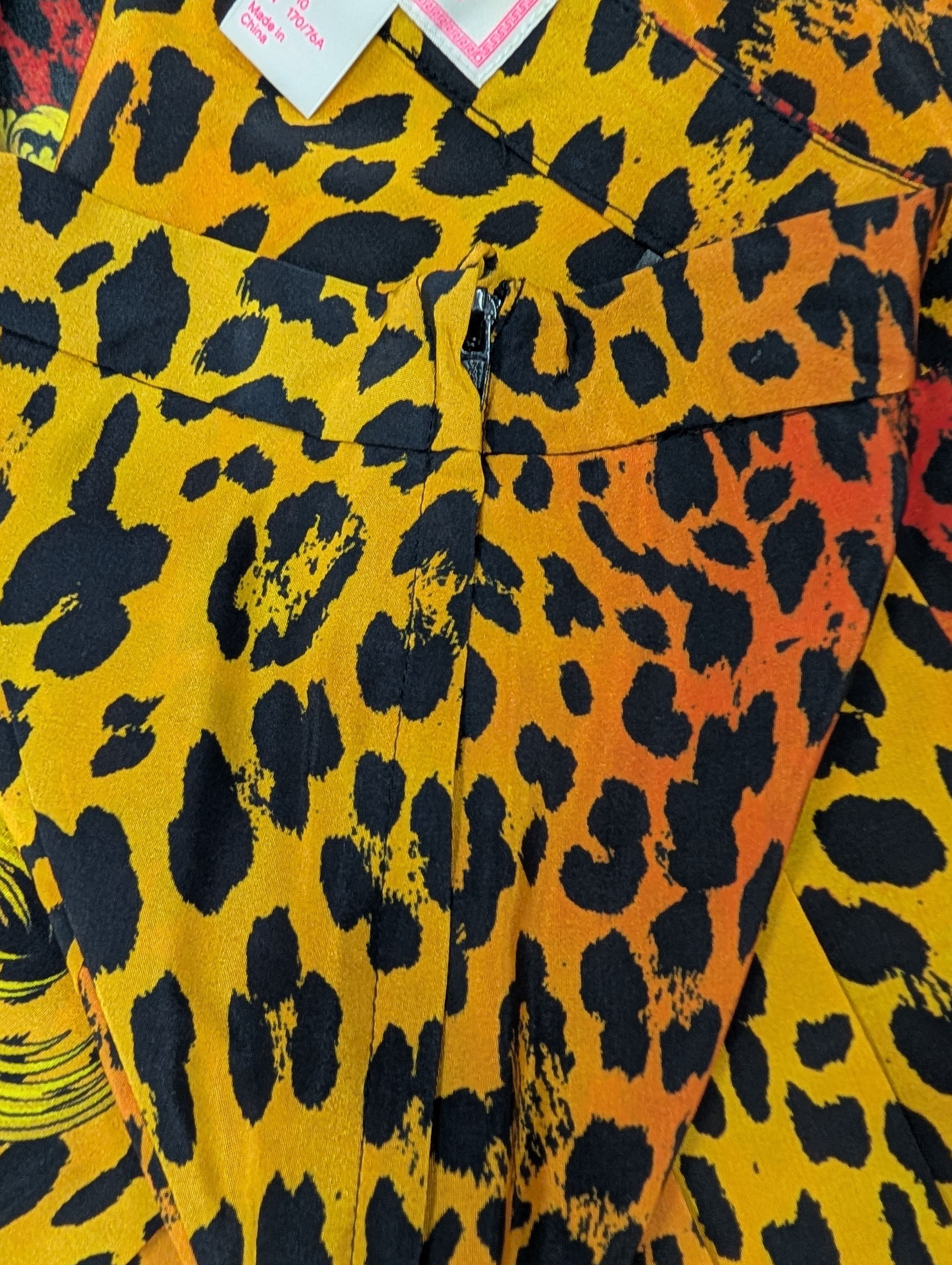 Versace Overall Print Silk Skirt Size 28" / US 6 / IT 42 - 6 Thumbnail