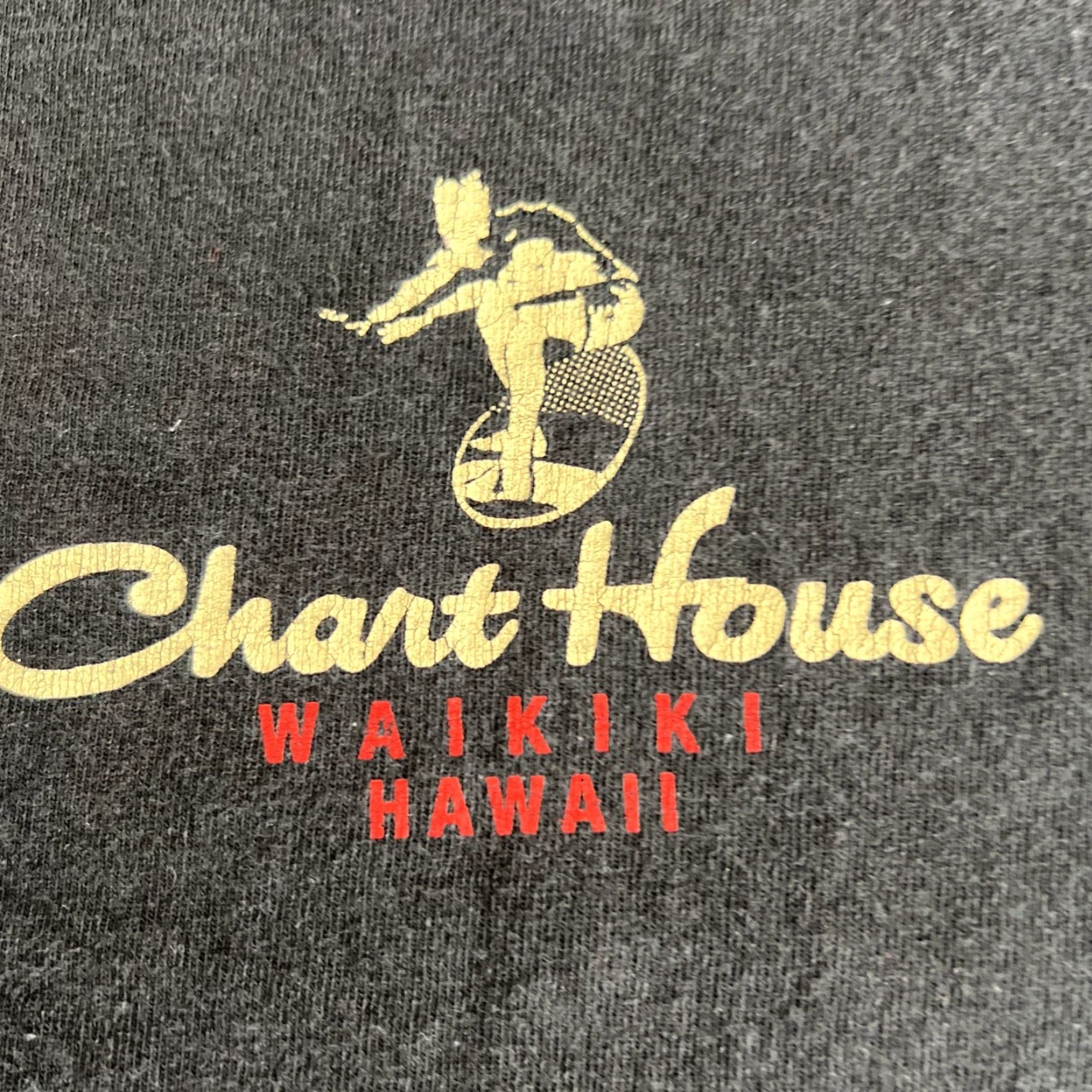 Vintage VINTAGE Alstyle Chart House Restaurant Waikiki Surfer Shirt Black M Men Size US M / EU 48-50 / 2 - 4 Thumbnail