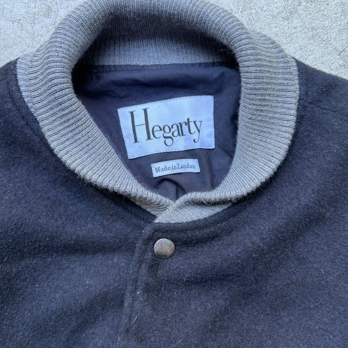 Other Hegarty Black Leather Bomber Size US L / EU 52-54 / 3 - 3 Thumbnail