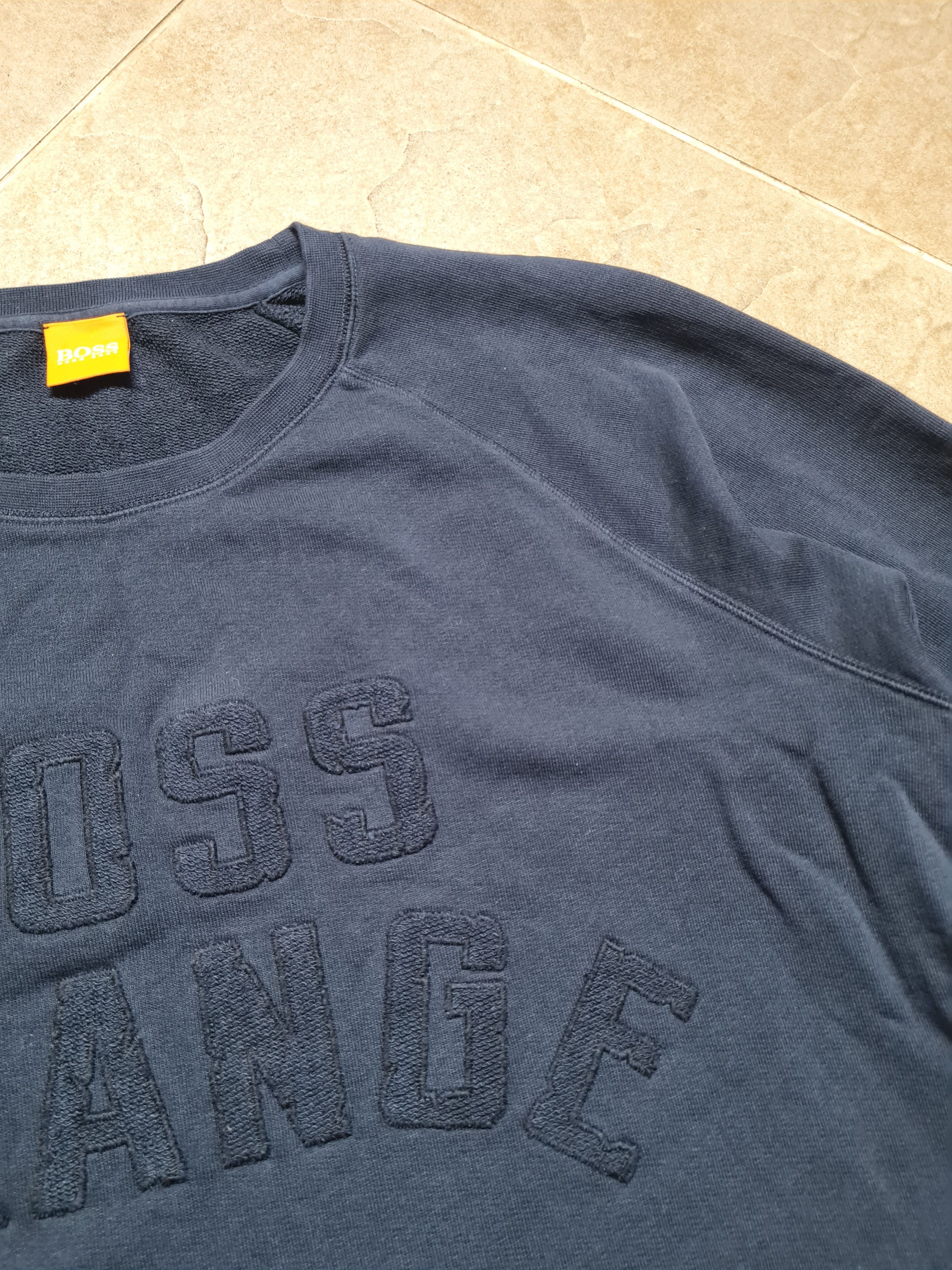 Hugo Boss Hugo Boss Orange Sweatshirt Black Crew Neck 90's Vintage UK Size US XL / EU 56 / 4 - 14 Thumbnail