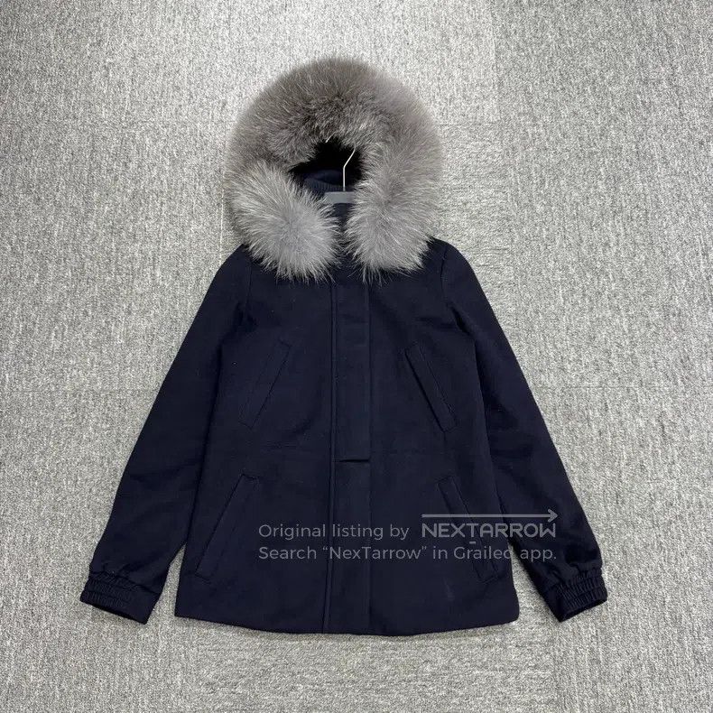 Loro Piana Loro Piana Fox Fur Collar Down Jacket Size XXS / US 00 / IT 34 - 1 Thumbnail