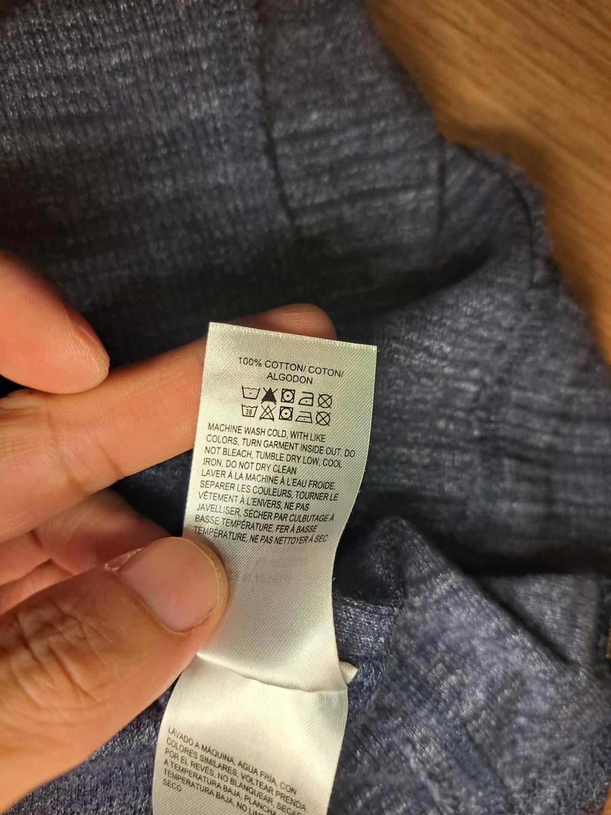 Lucky Brand Lucky Sweater Mens Medium Gray 100% Cotton Size US M / EU 48-50 / 2 - 4 Thumbnail