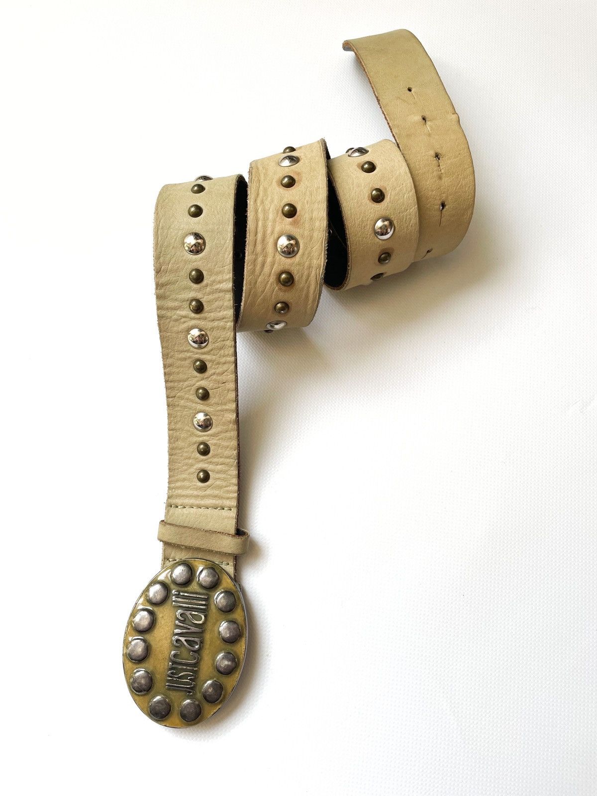 Just Cavalli Vintage Just Roberto Cavalli studded leather western belt Size ONE SIZE - 1 Thumbnail