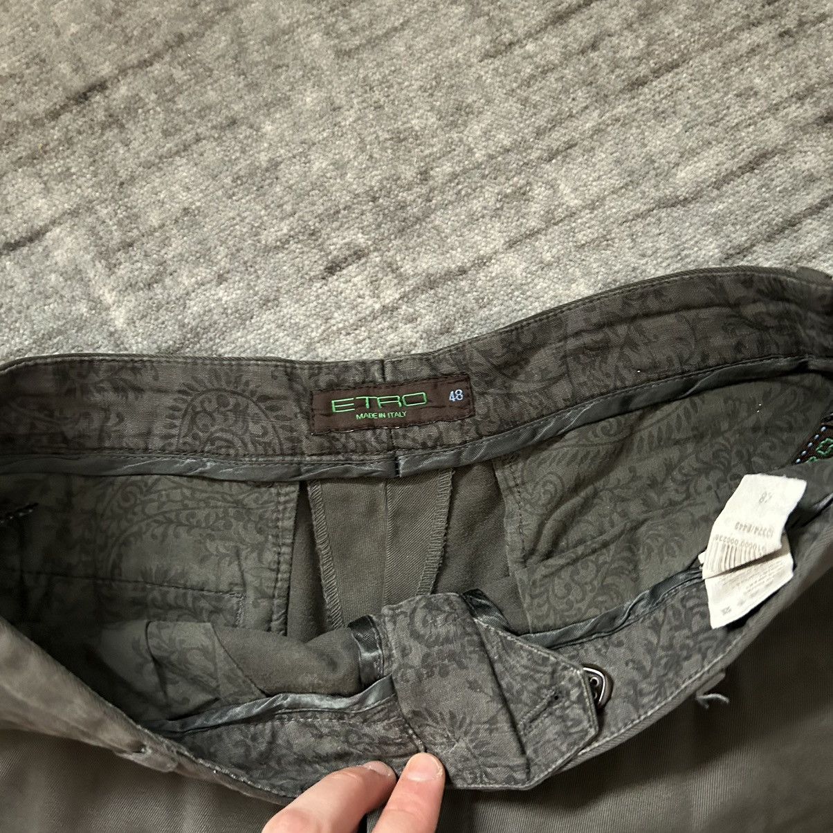 Etro ETRO Milano Straight Casual Pants Size US 32 / EU 48 - 5 Thumbnail