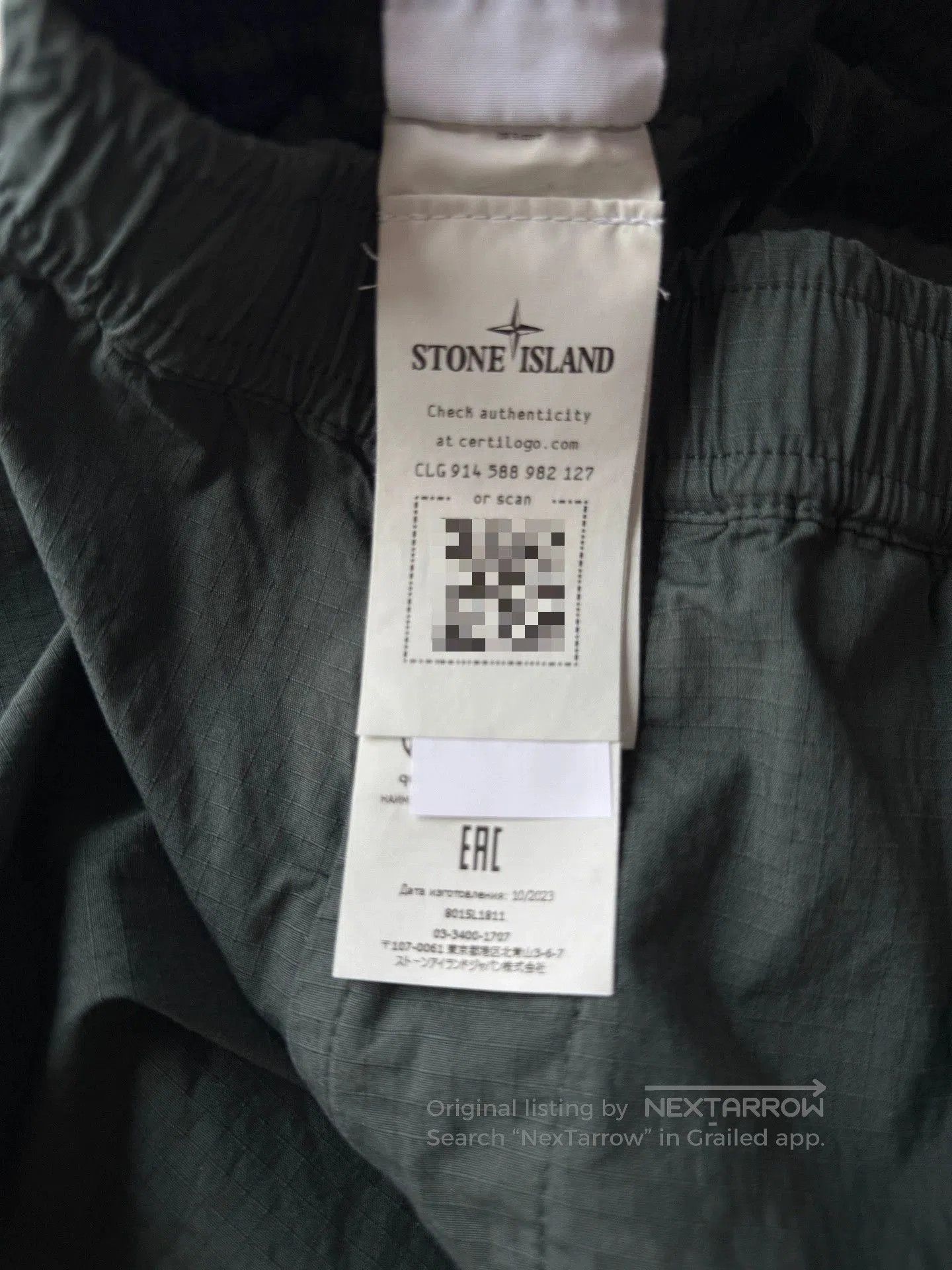 Stone Island Stone Island Cargo Bermuda Shorts. Size US 32 / EU 48 - 5 Thumbnail